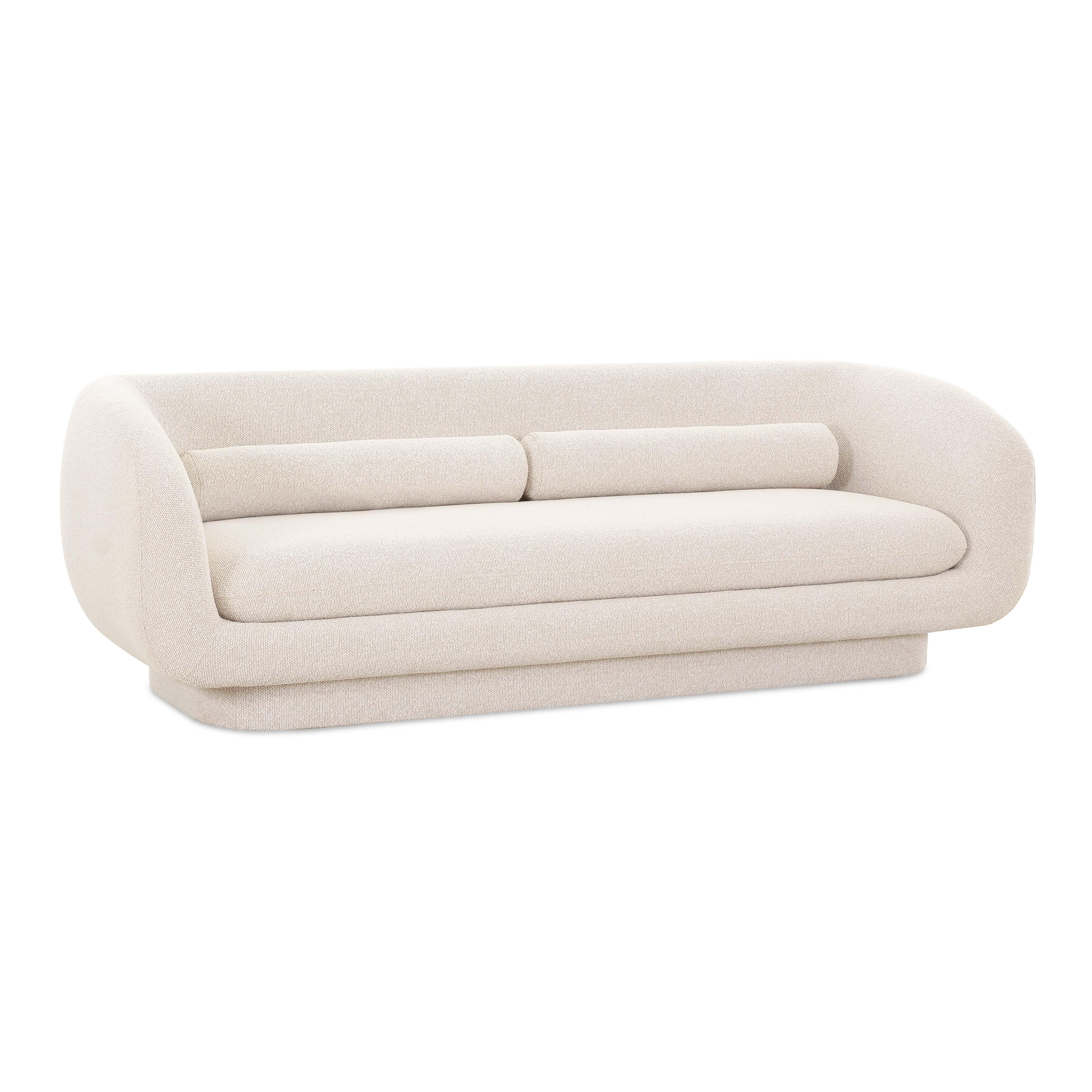 Simone Cream Boucle Sofa - Image 7