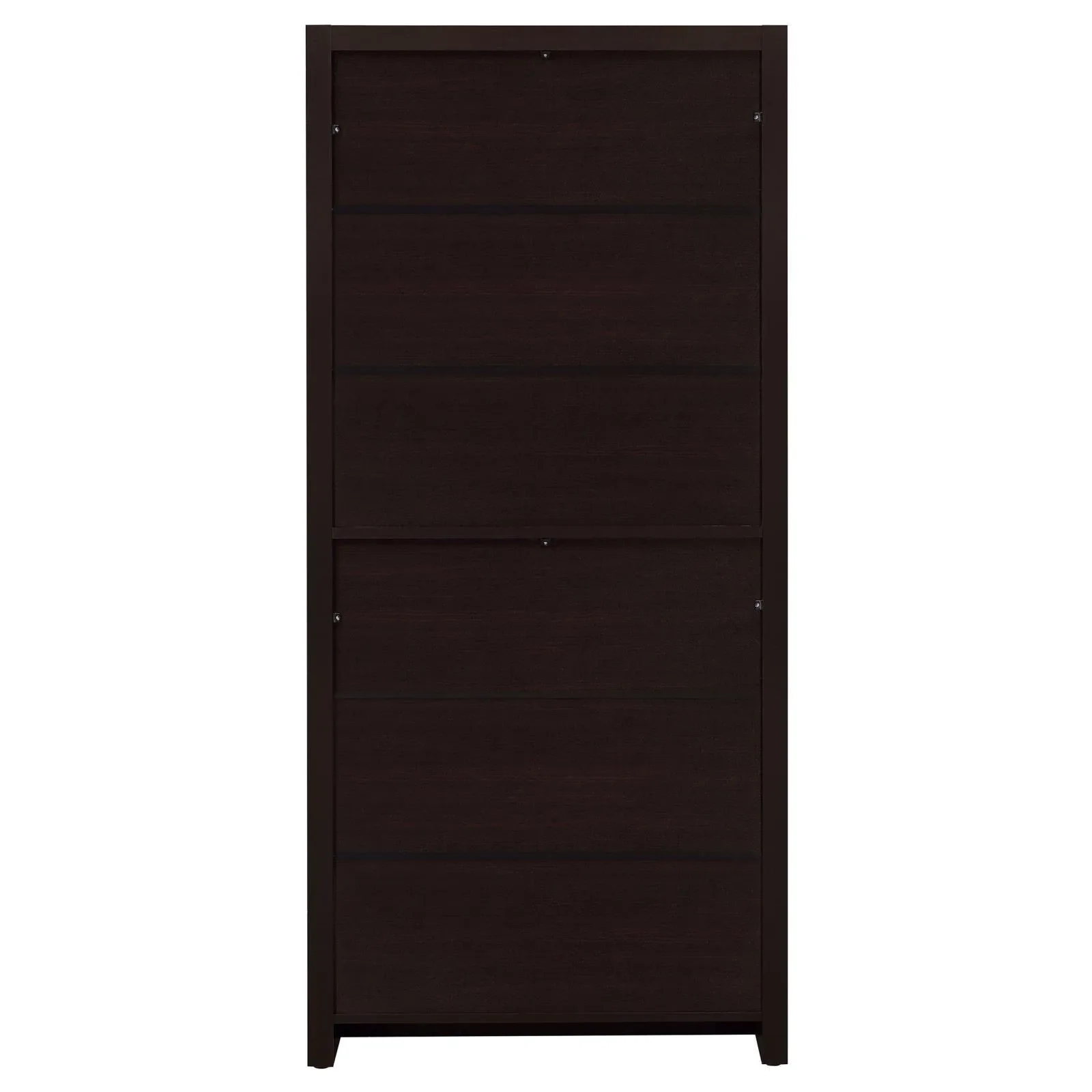 Skylar Cappuccino 5-Shelf Bookcase with Storage Drawer - Image 8