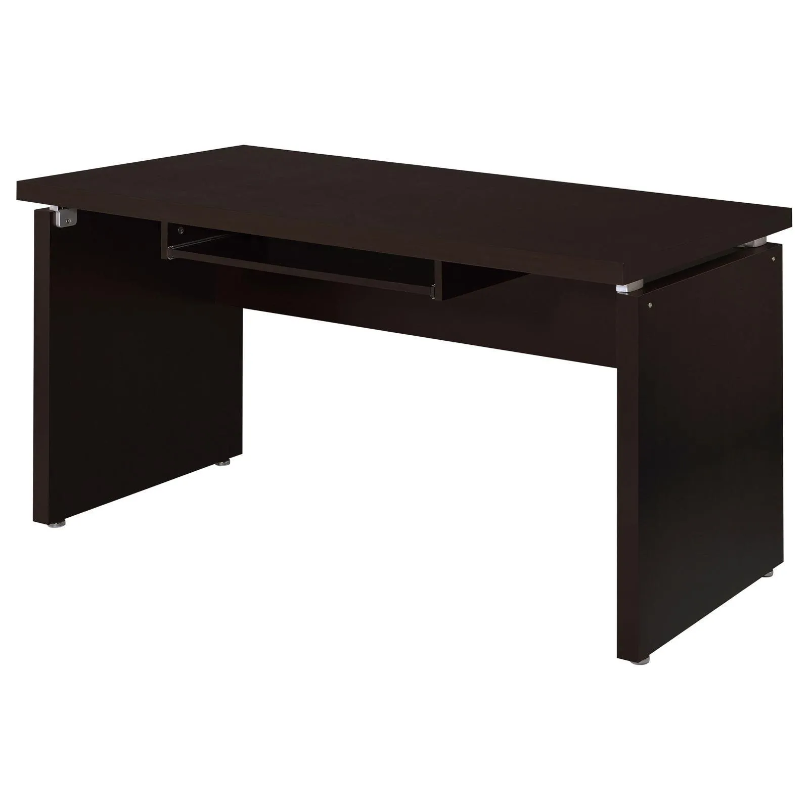 Skylar Cappuccino Computer Desk with Keyboard Drawer - Image 7