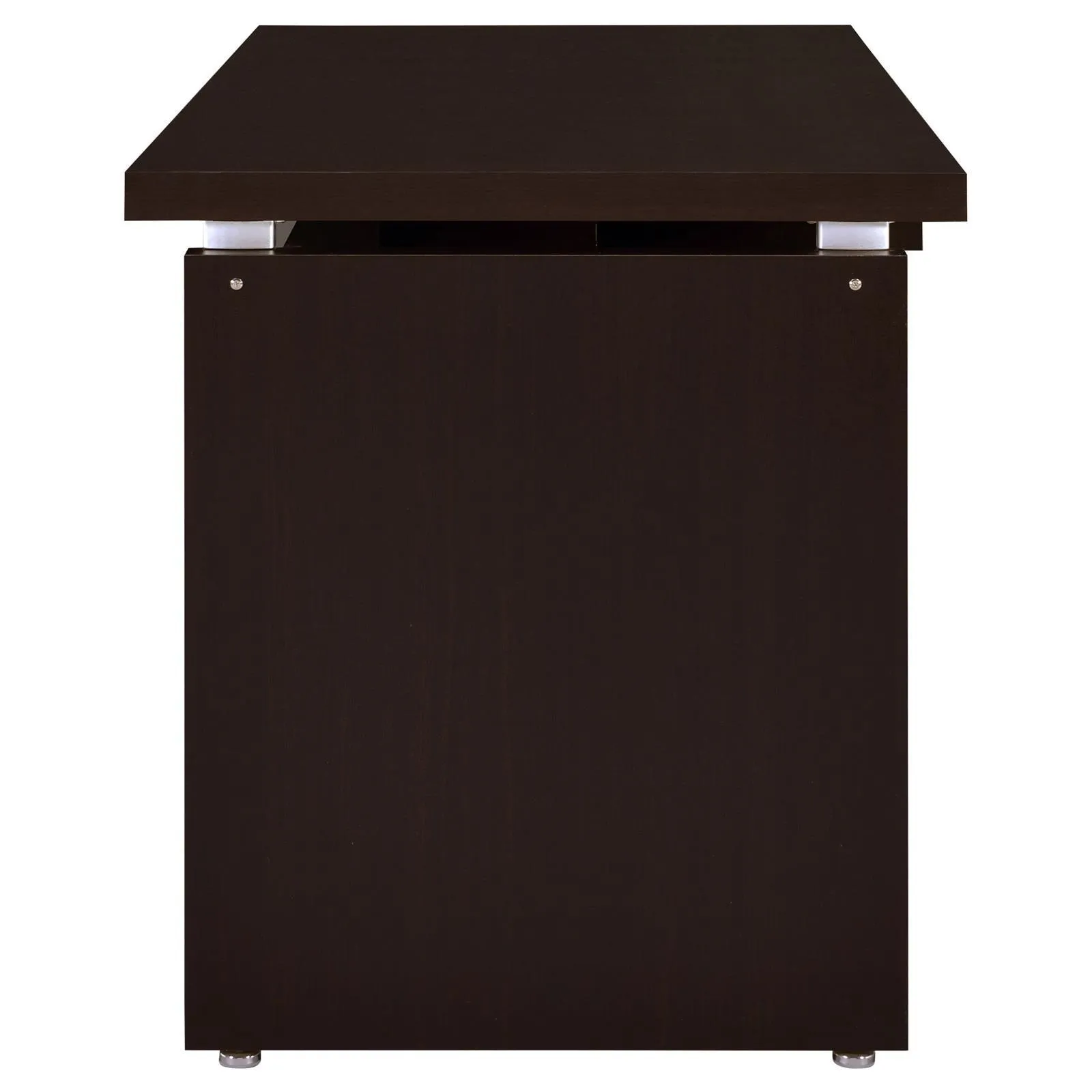 Skylar Cappuccino Computer Desk with Keyboard Drawer - Image 8