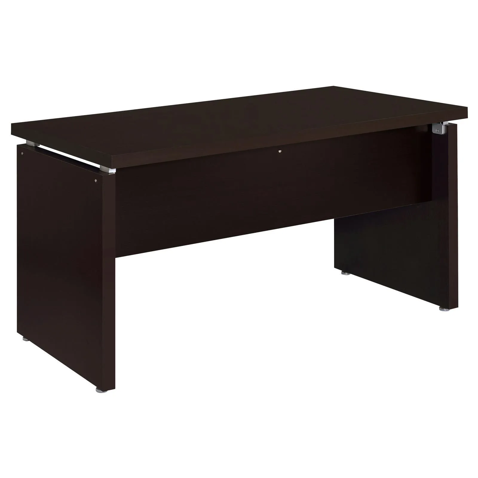 Skylar Cappuccino Computer Desk with Keyboard Drawer - Image 9