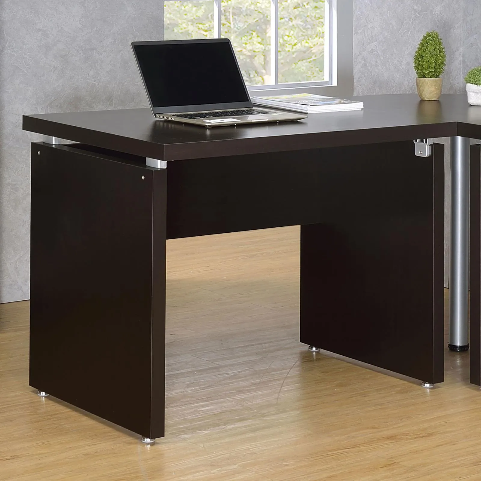 Skylar Cappuccino Extension Desk - Image 3