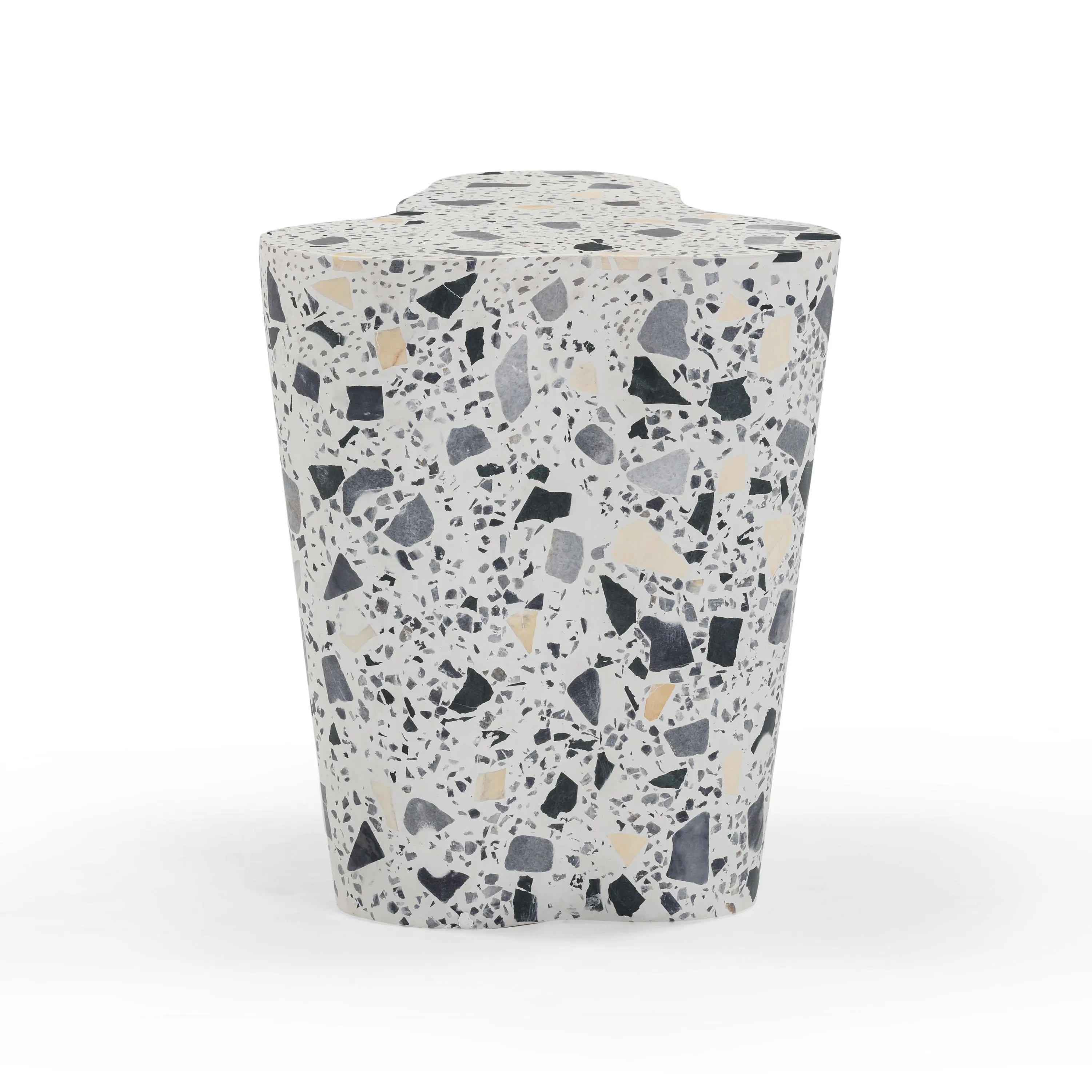 Slab Terrazzo Indoor/Outdoor Side Table - Image 15