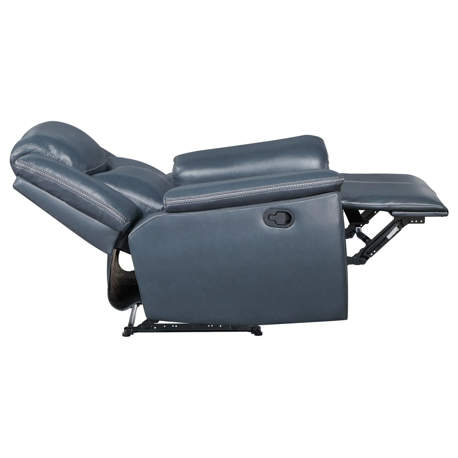 Sloane Blue Upholstered Motion Reclining Living Room Set - Image 21