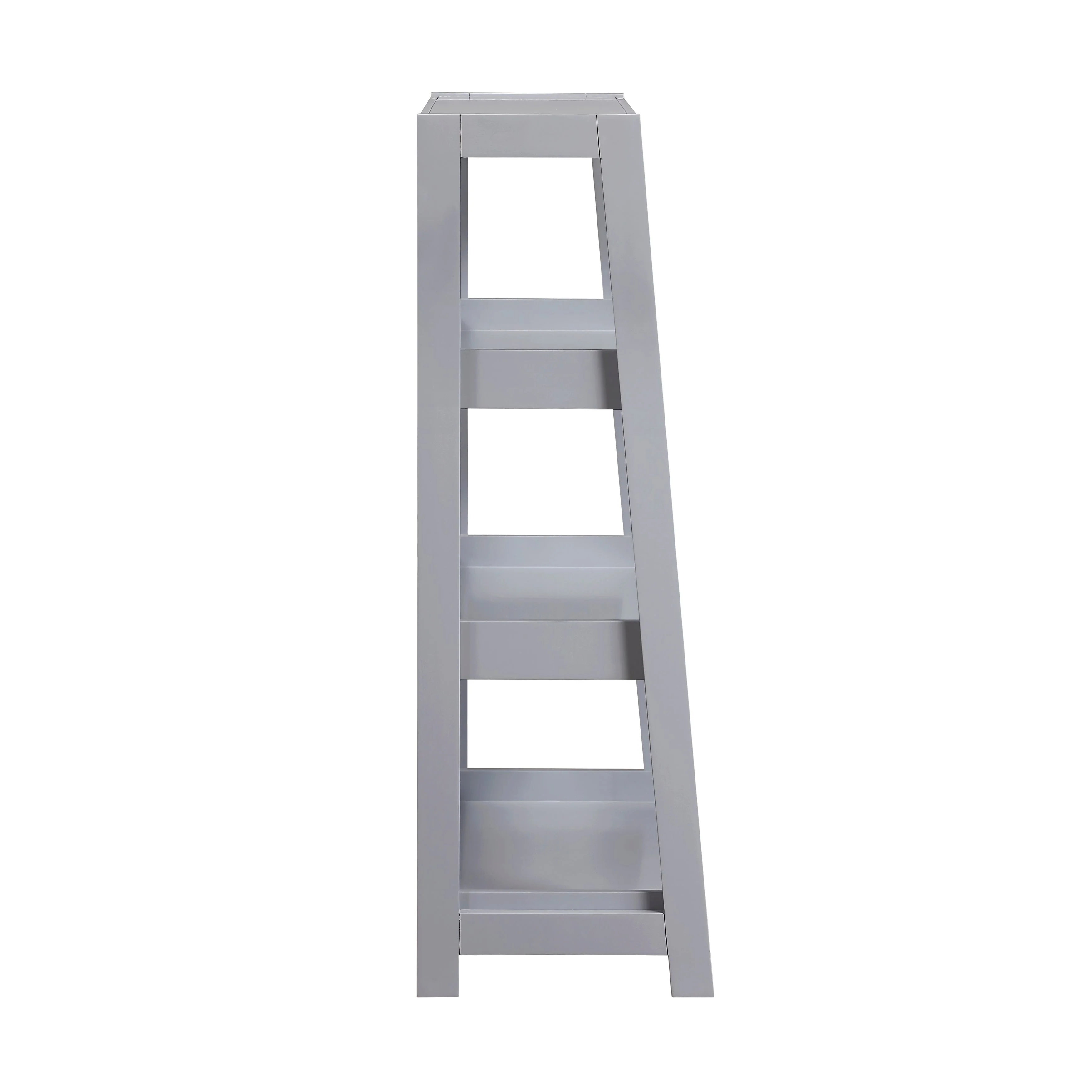 Sloane Gray Bookcase with 3 Fixed Shelves - Image 3