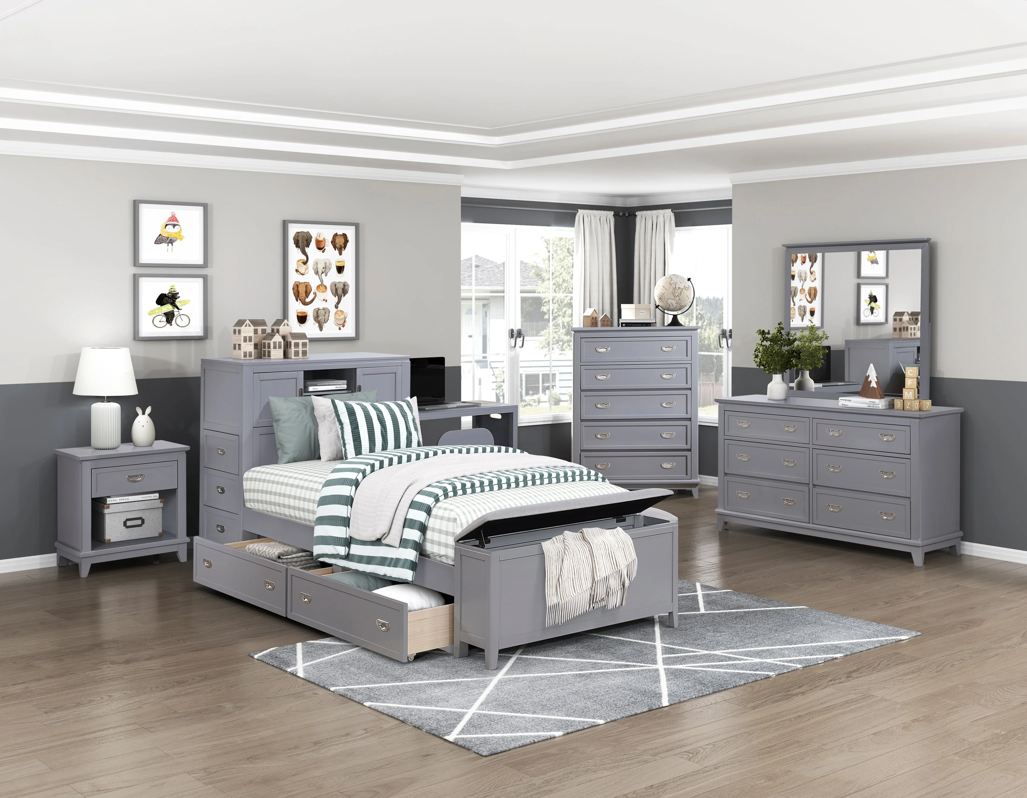 Sloane Gray Dresser - Image 21