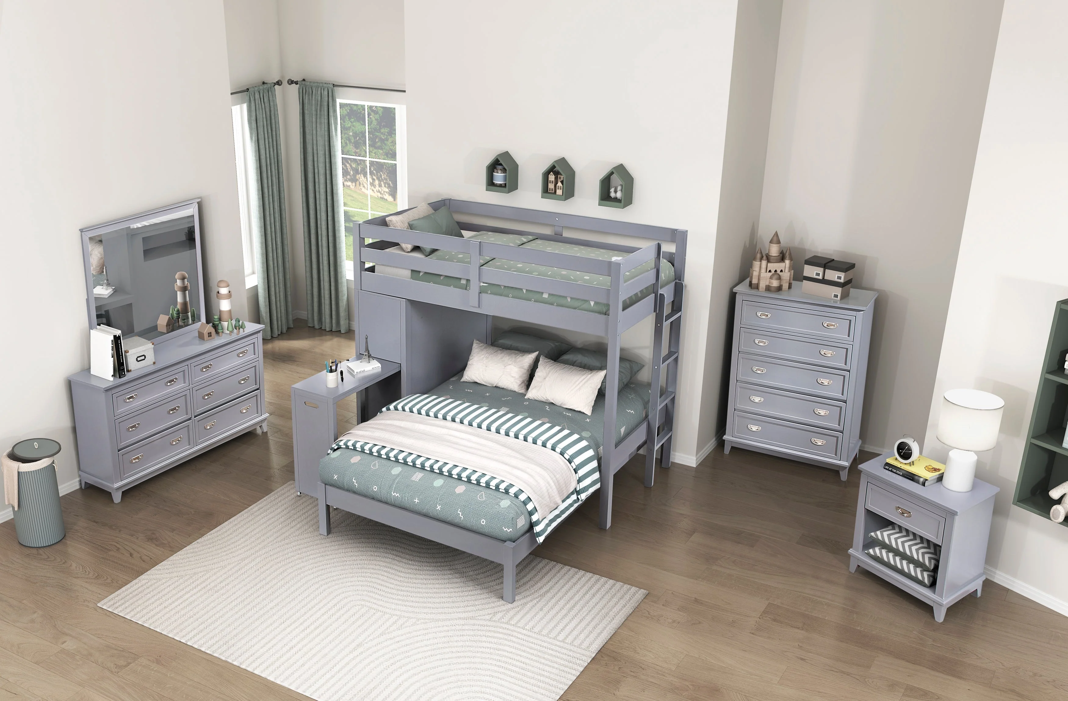 Sloane Gray Dresser - Image 8