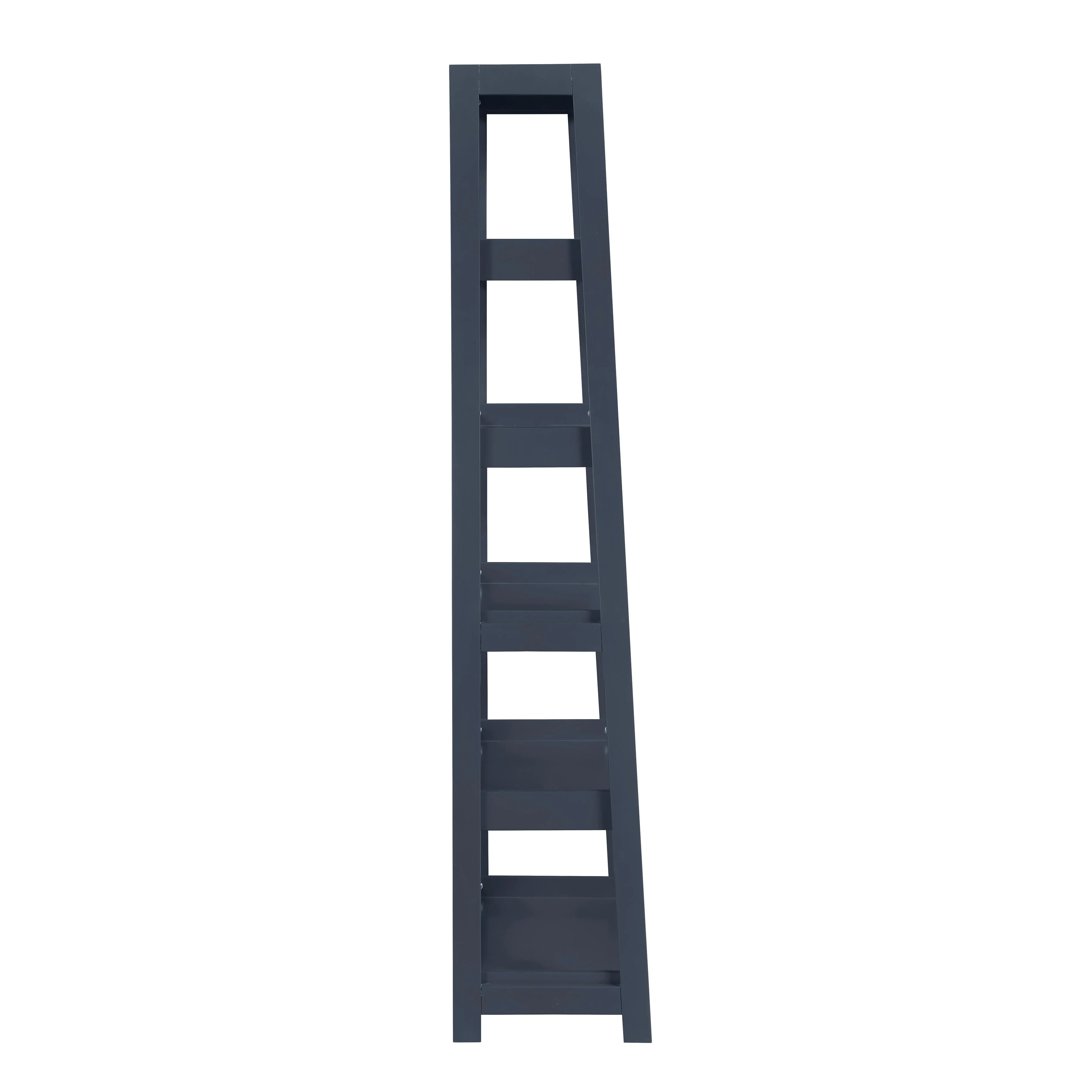 Sloane Navy Blue Bookcase with 5 Fixed Shelves - Image 2