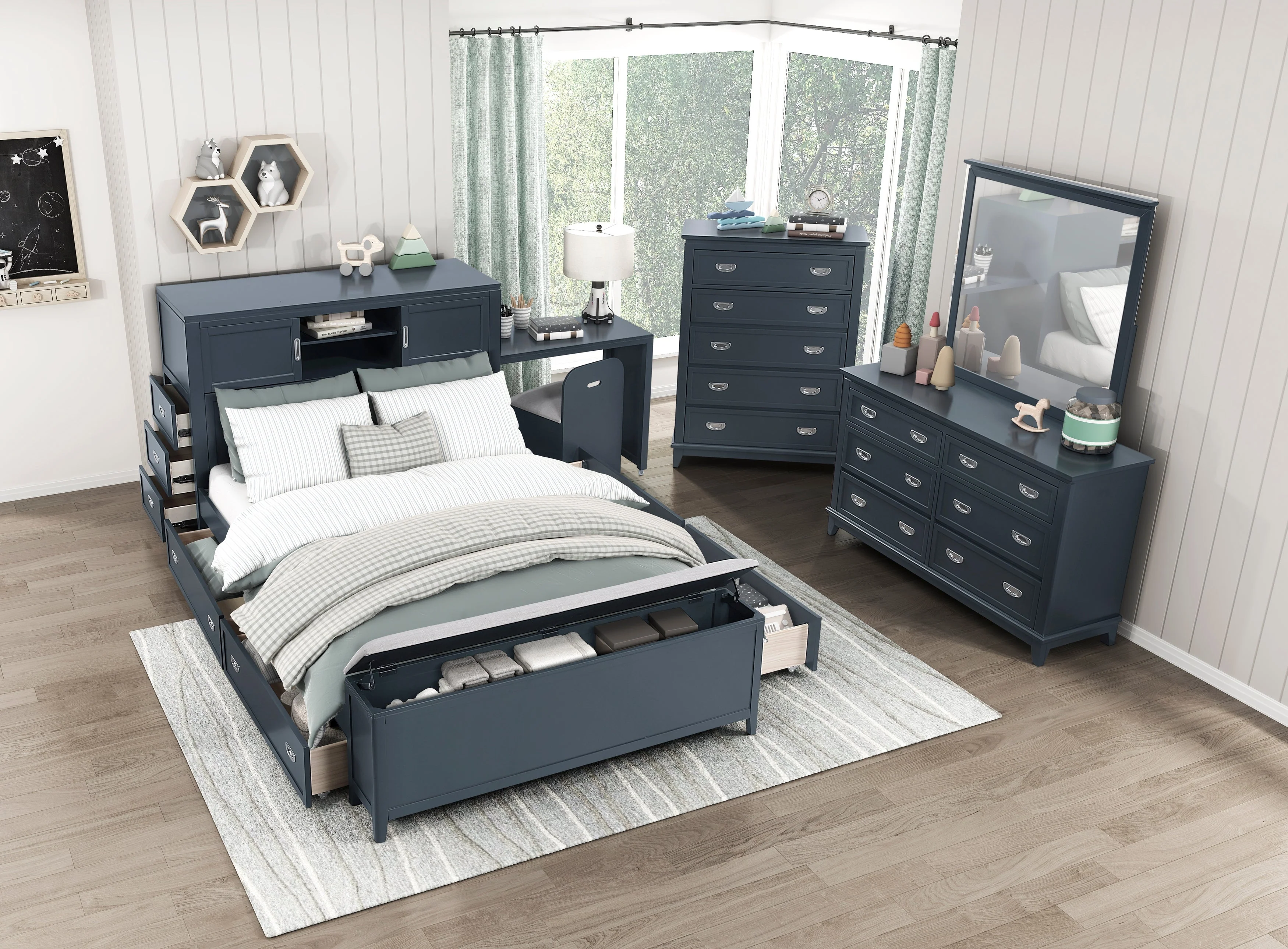Sloane Navy Blue Chest - Image 15