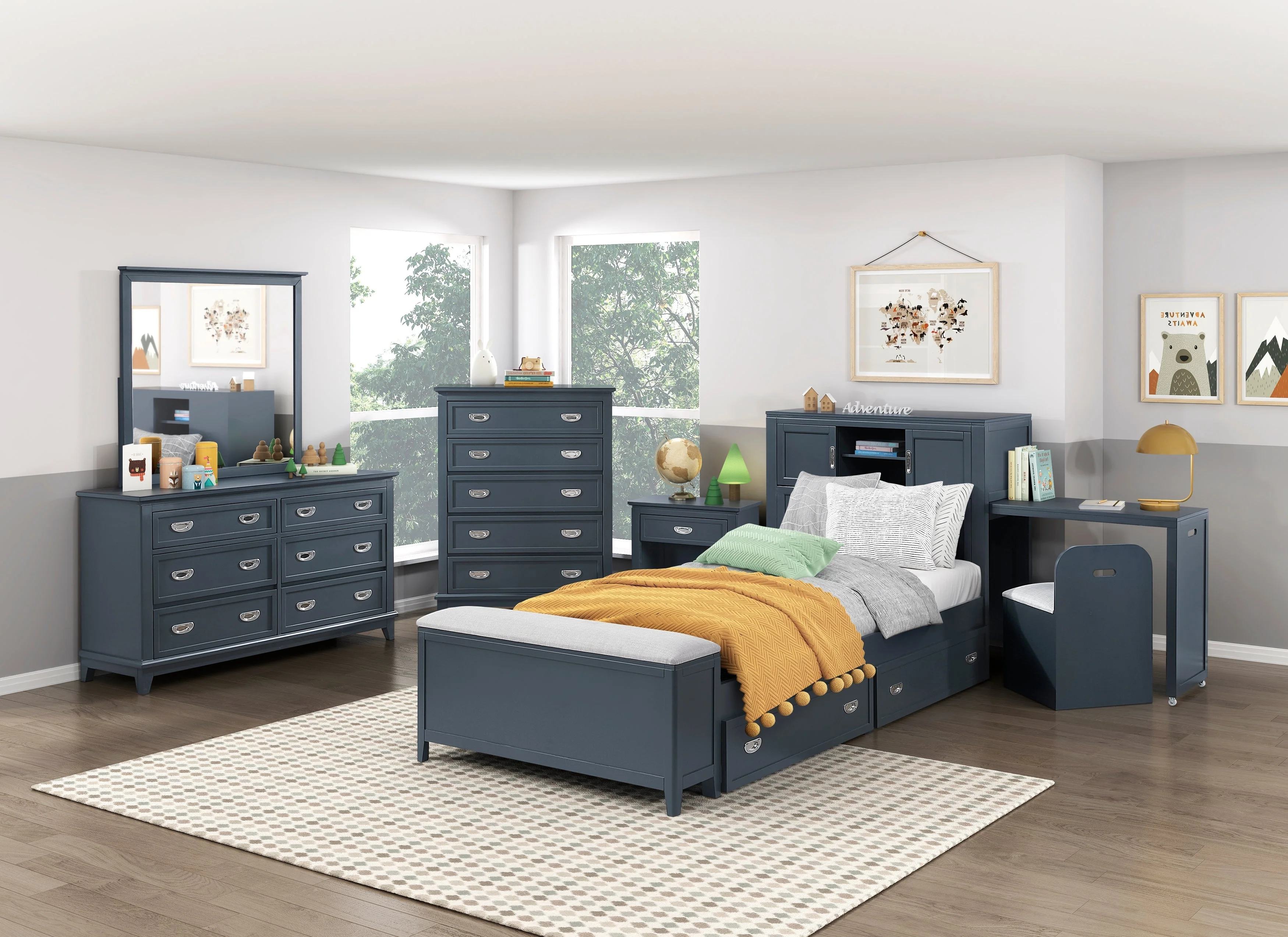 Sloane Navy Blue Chest - Image 18