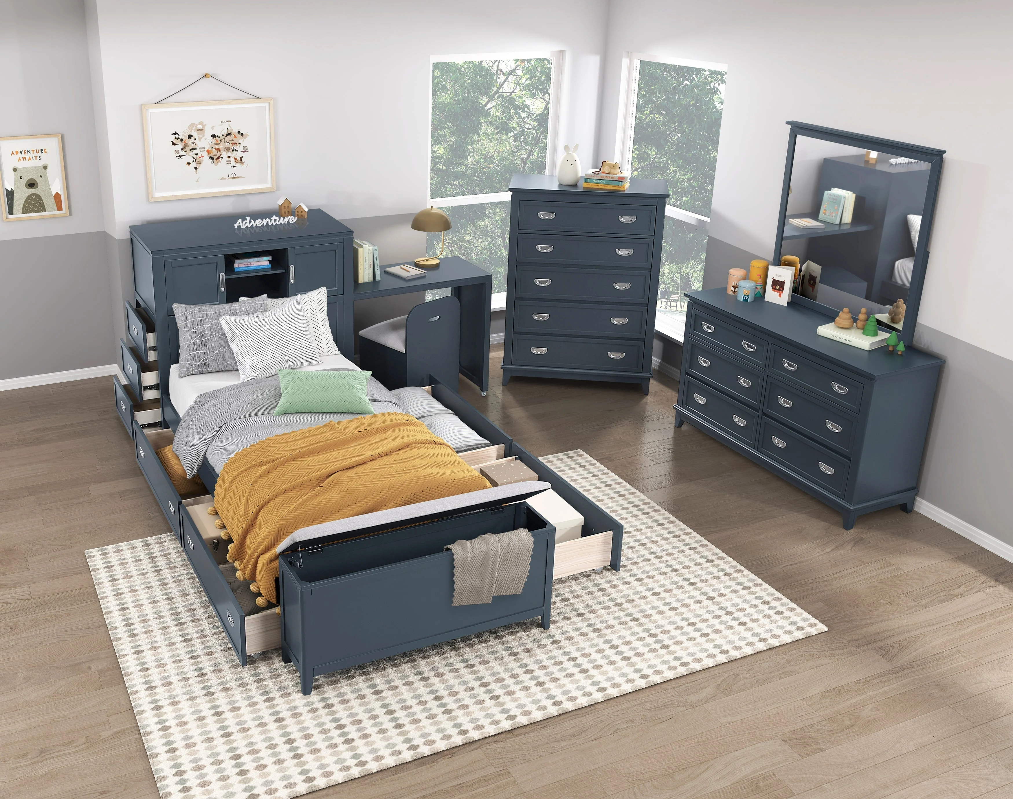 Sloane Navy Blue Chest - Image 20