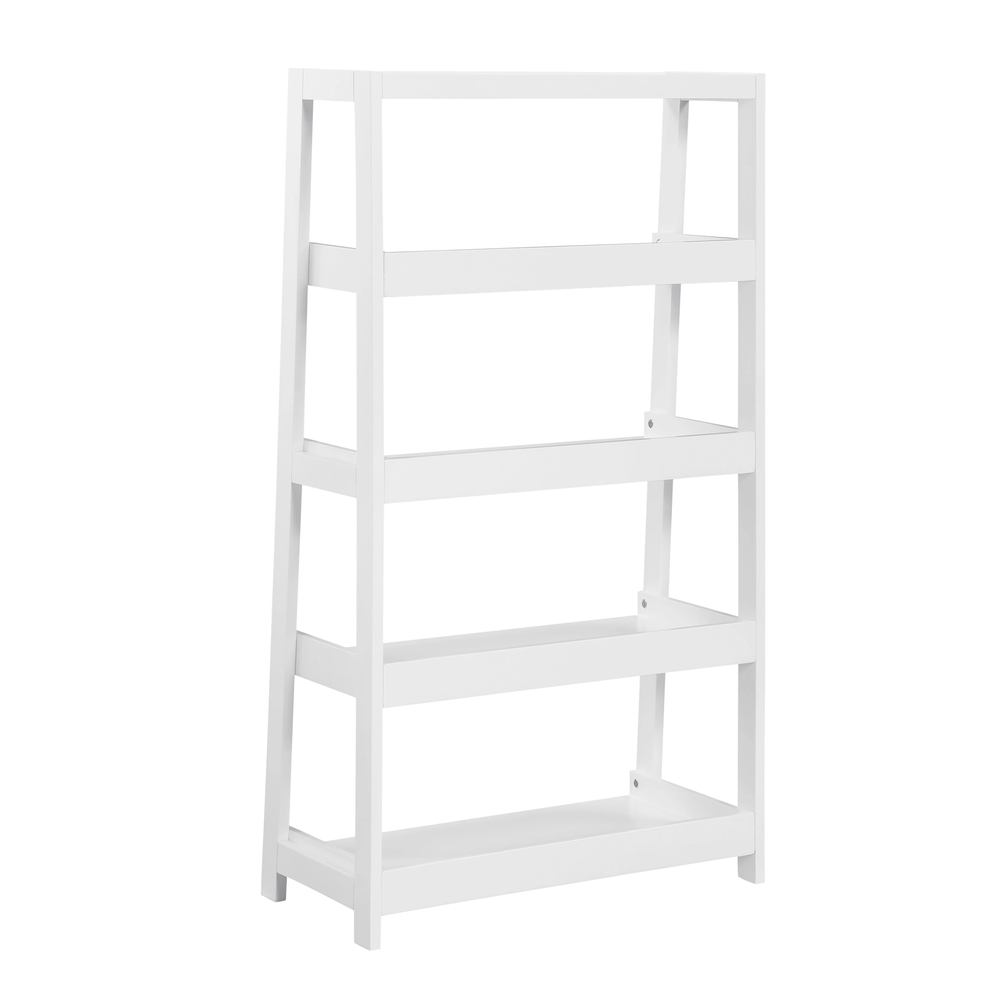 Sloane White Bookcase with 4 Fixed Shelves - Image 4