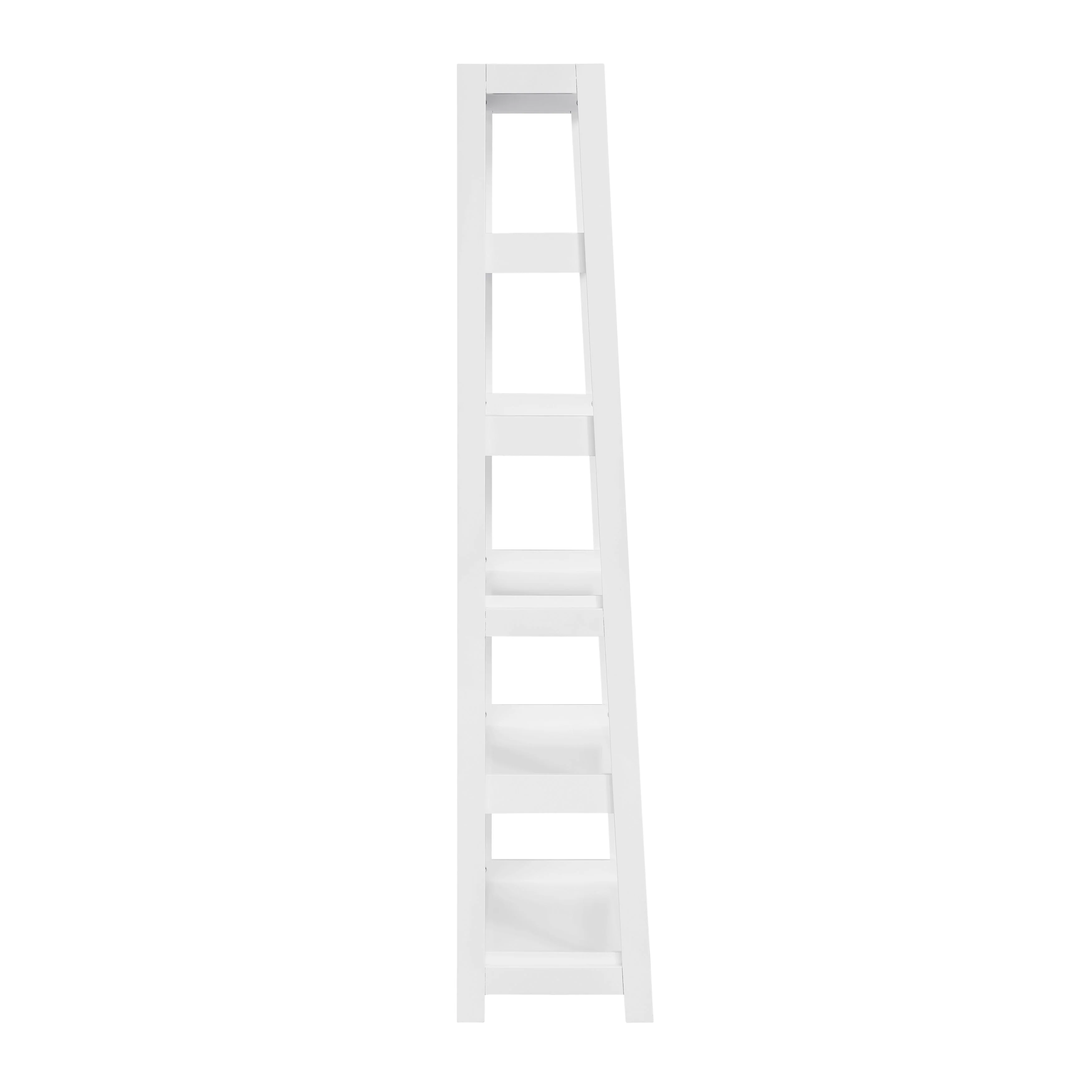 Sloane White Bookcase with 5 Fixed Shelves - Image 2