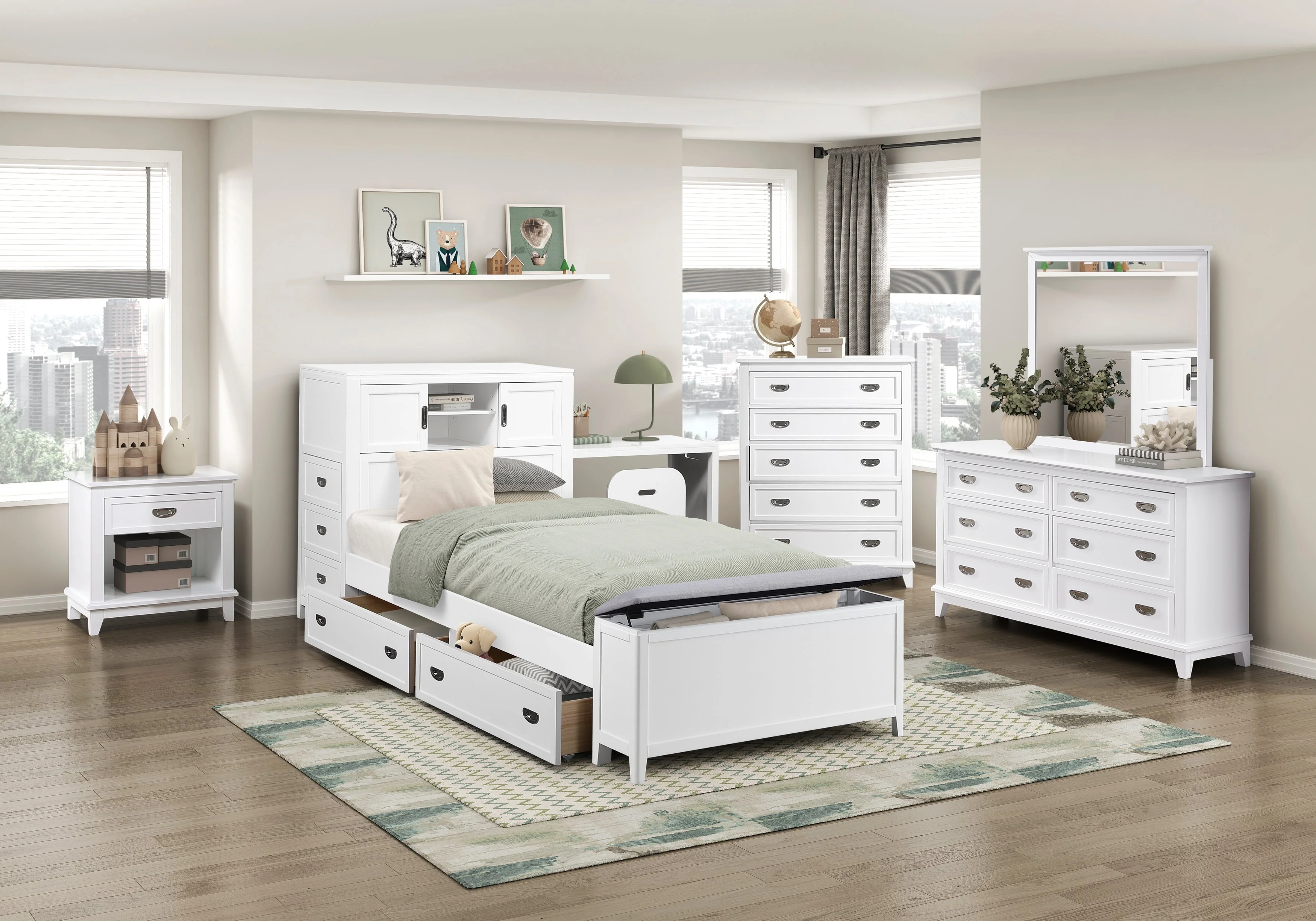 Sloane White Dresser - Image 20