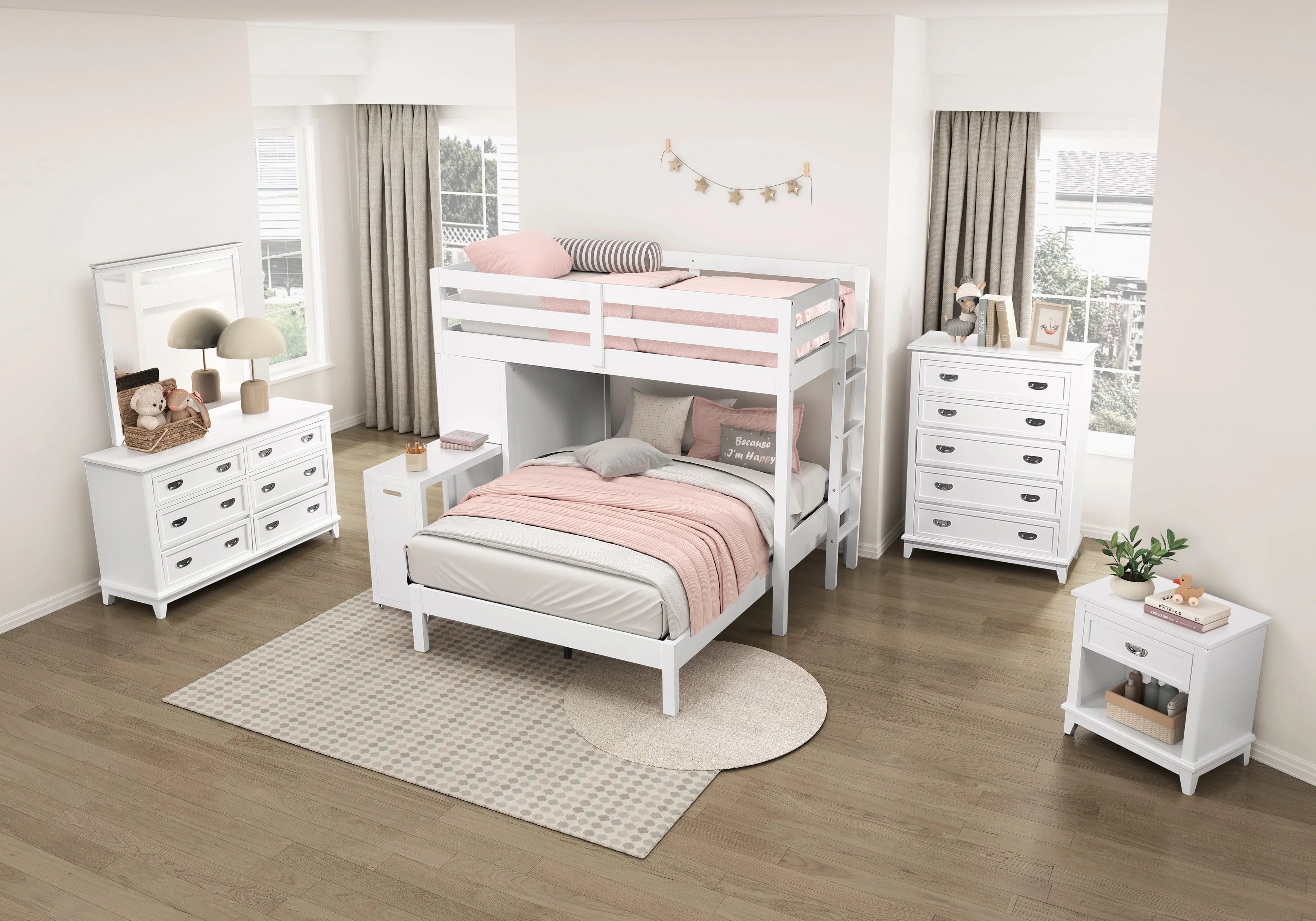 Sloane White Nightstand - Image 7