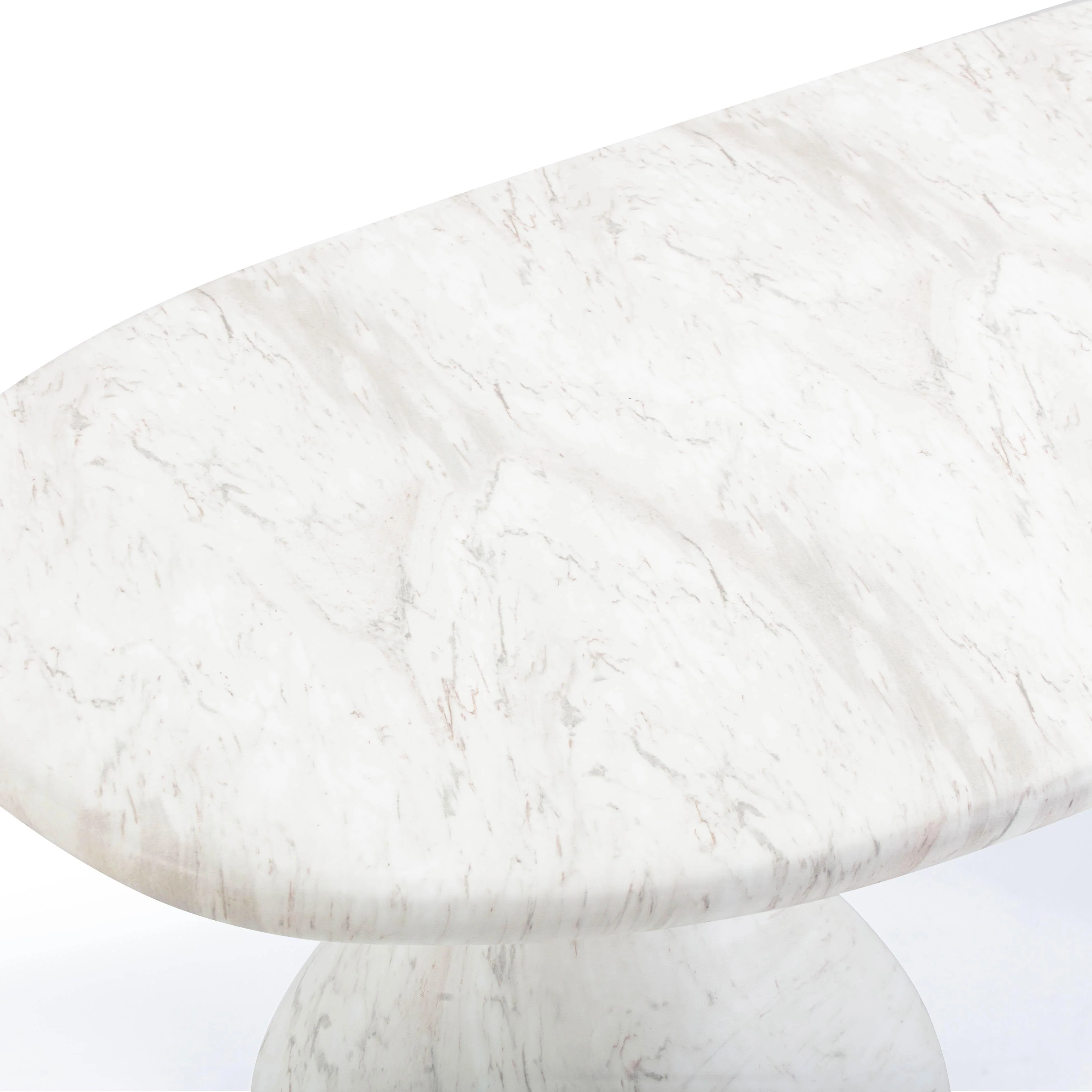 Smooch Indoor / Outdoor 87" Dining Table - Image 14