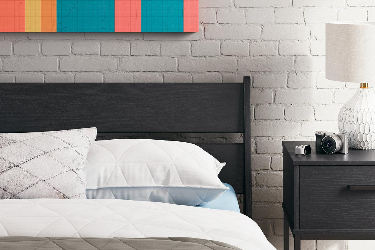 Socalle Black Full Panel Platform Bed - Image 5