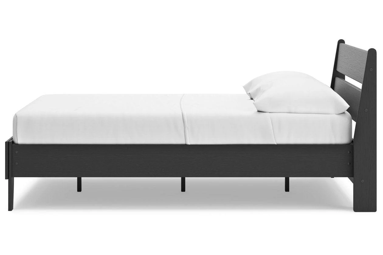 Socalle Black Full Panel Platform Bed - Image 8