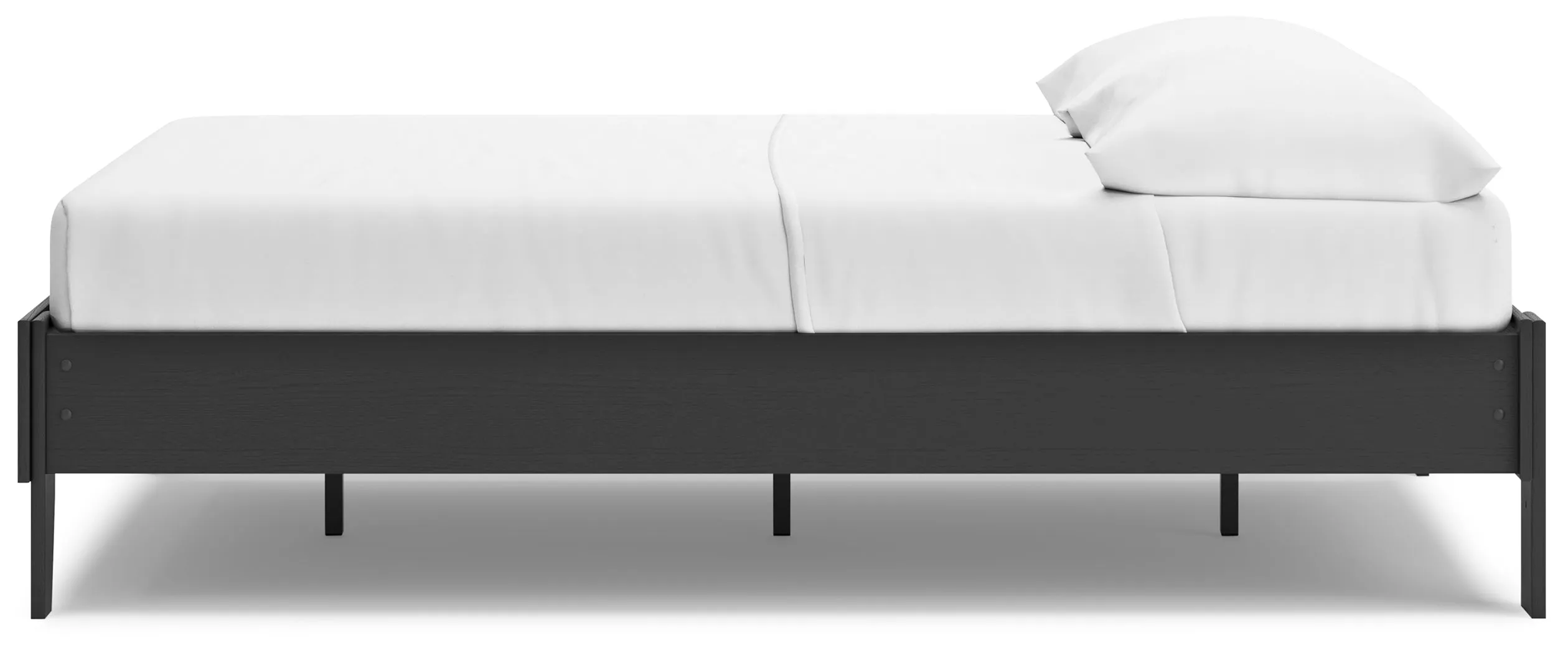 Socalle Black Full Platform Base Bed - Image 6
