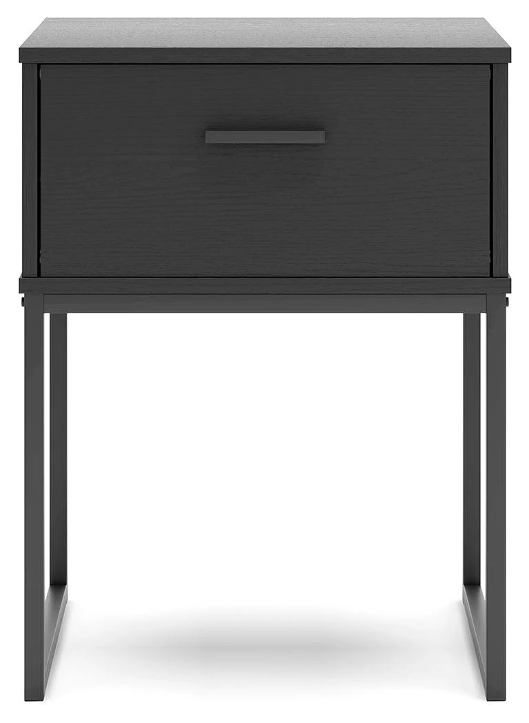 Socalle Black Nightstand - Image 2