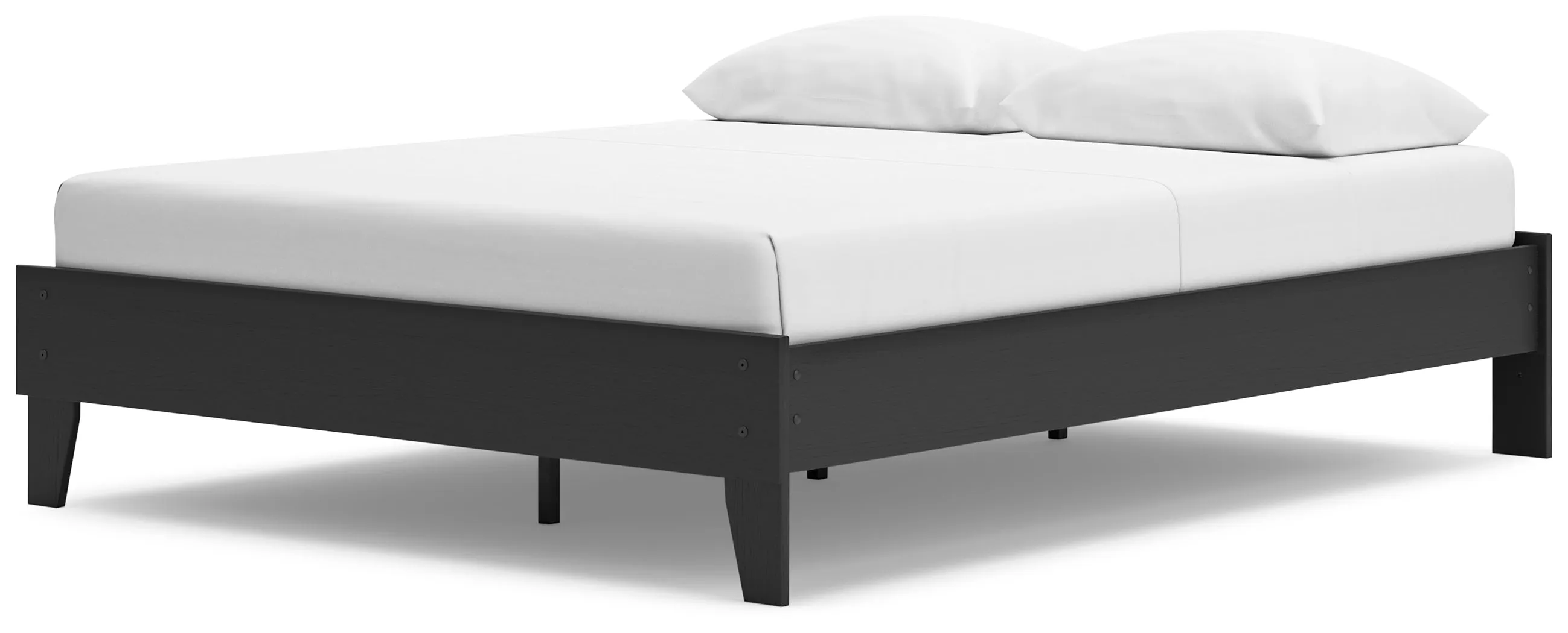 Socalle Black Queen Platform Base Bed - Image 2