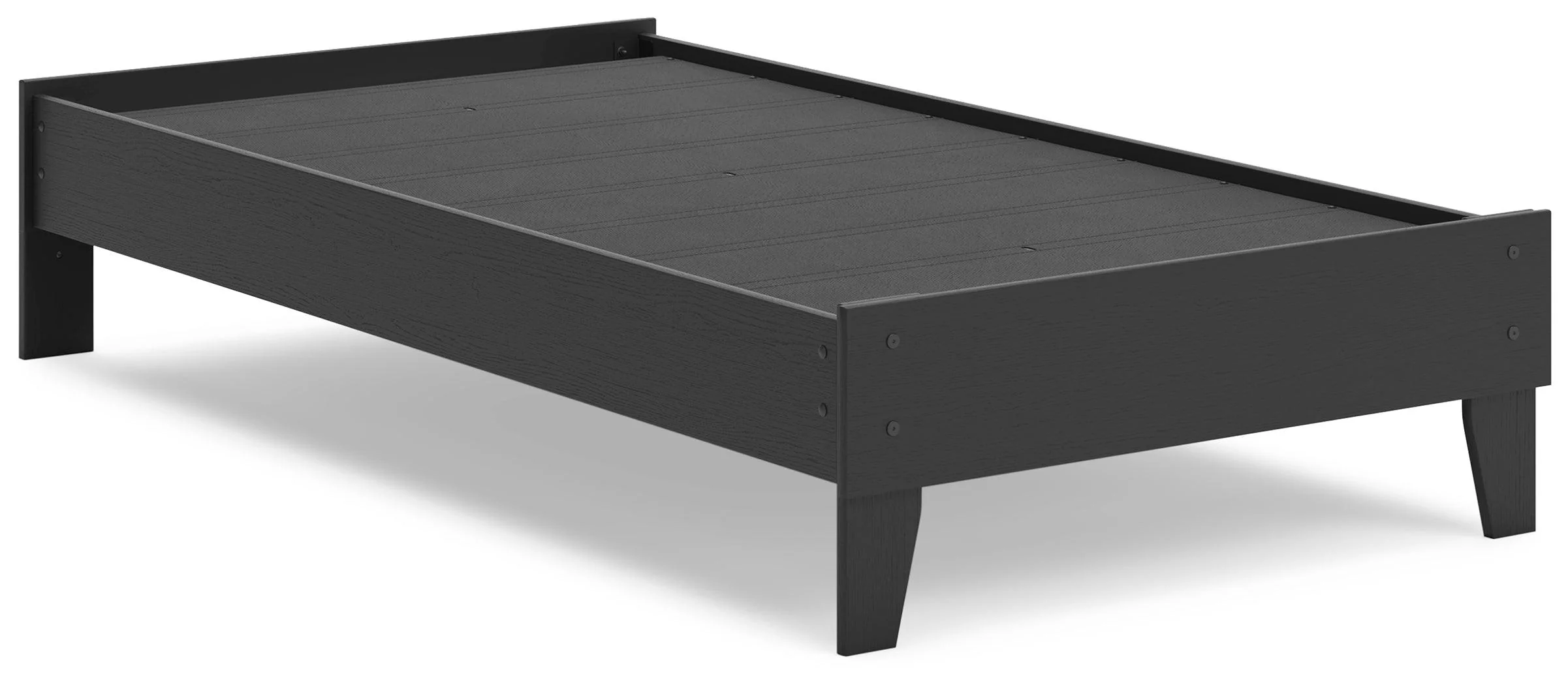 Socalle Black Twin Platform Bed - Image 2