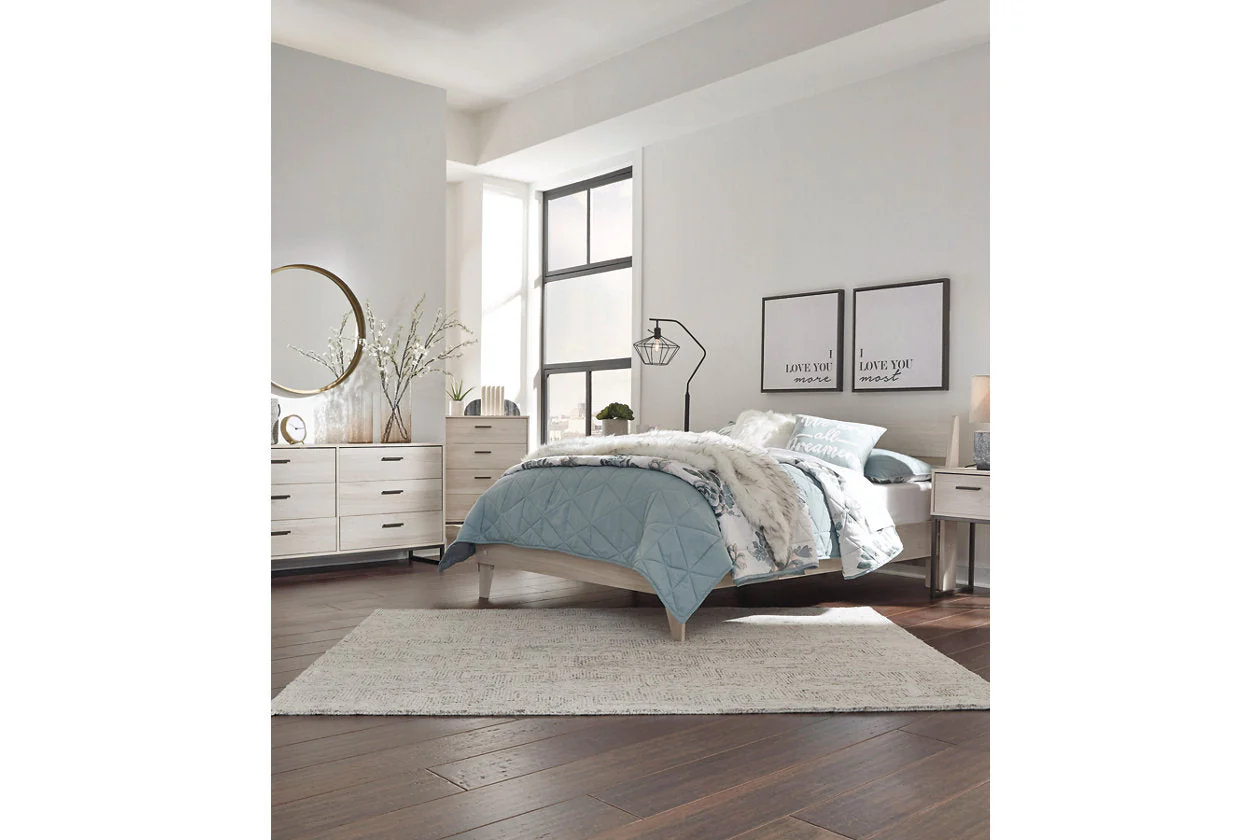 Socalle Natural Full Platform Bed - Image 6