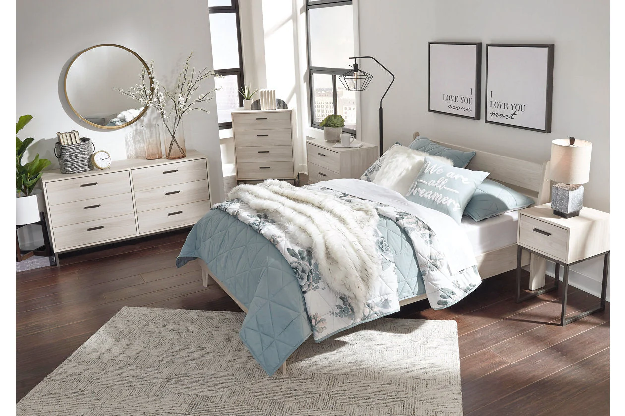 Socalle Natural Full Platform Bed - Image 7