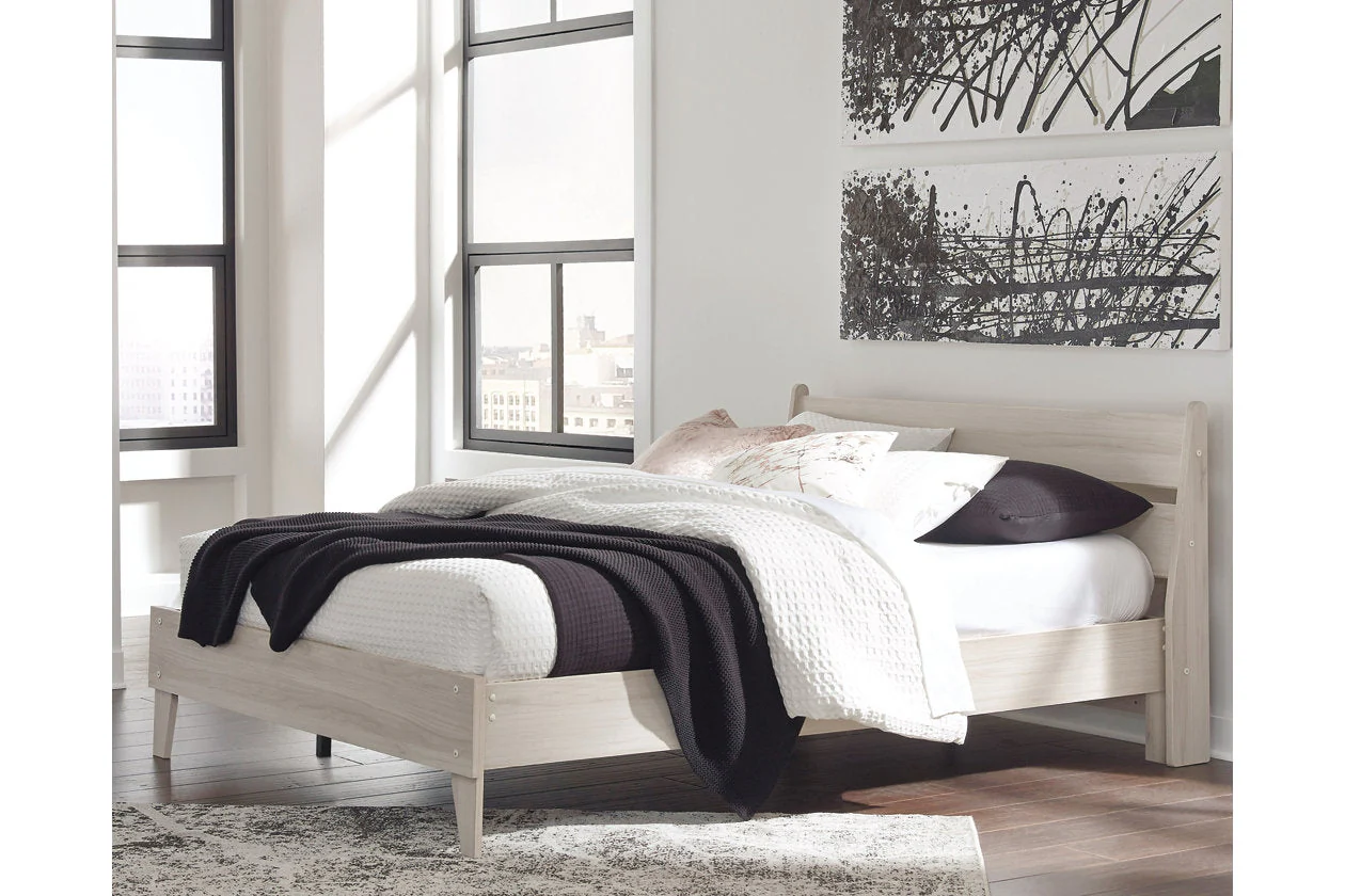 Socalle Natural Queen Platform Bed - Image 2