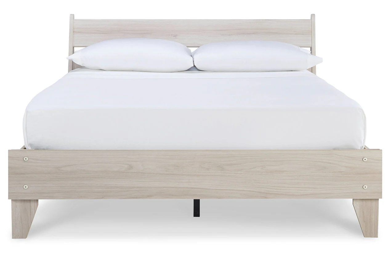 Socalle Natural Queen Platform Bed - Image 4