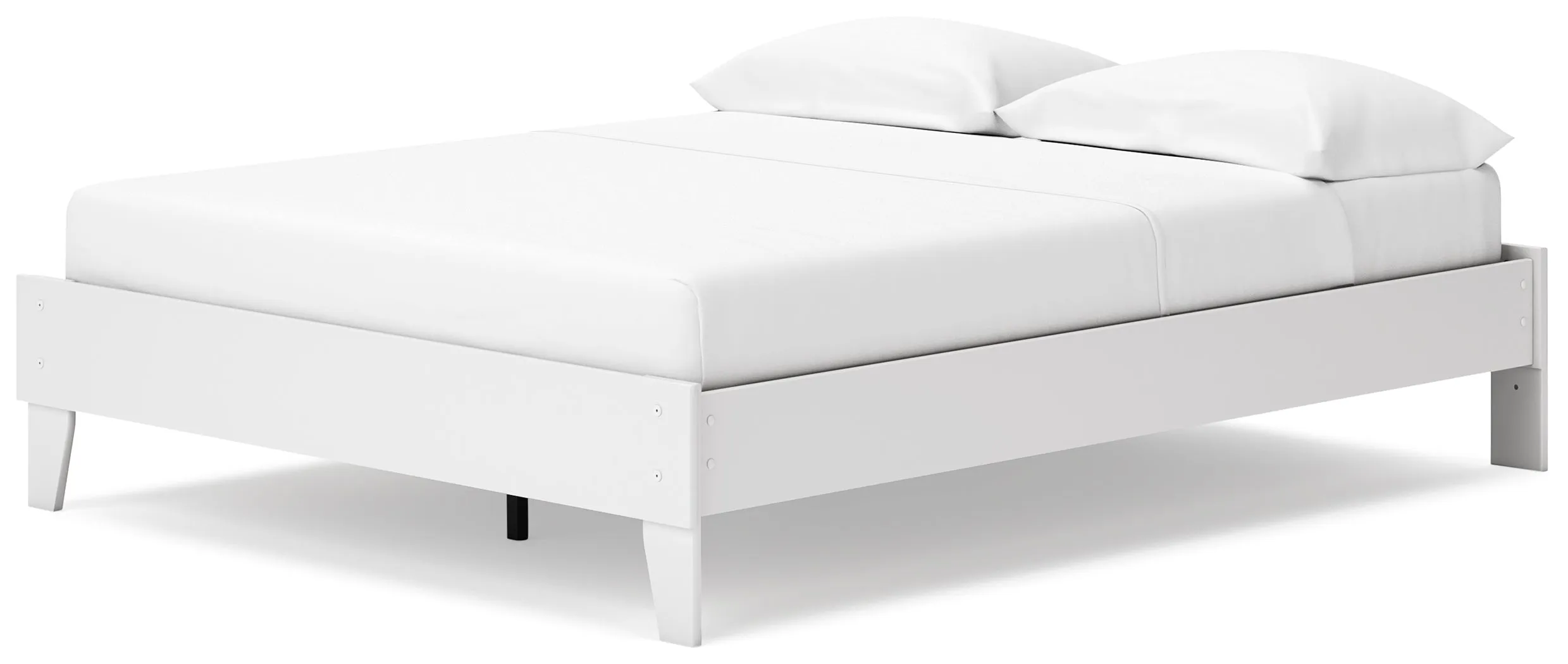 Socalle Two-tone Queen Platform Base Bed - Image 2