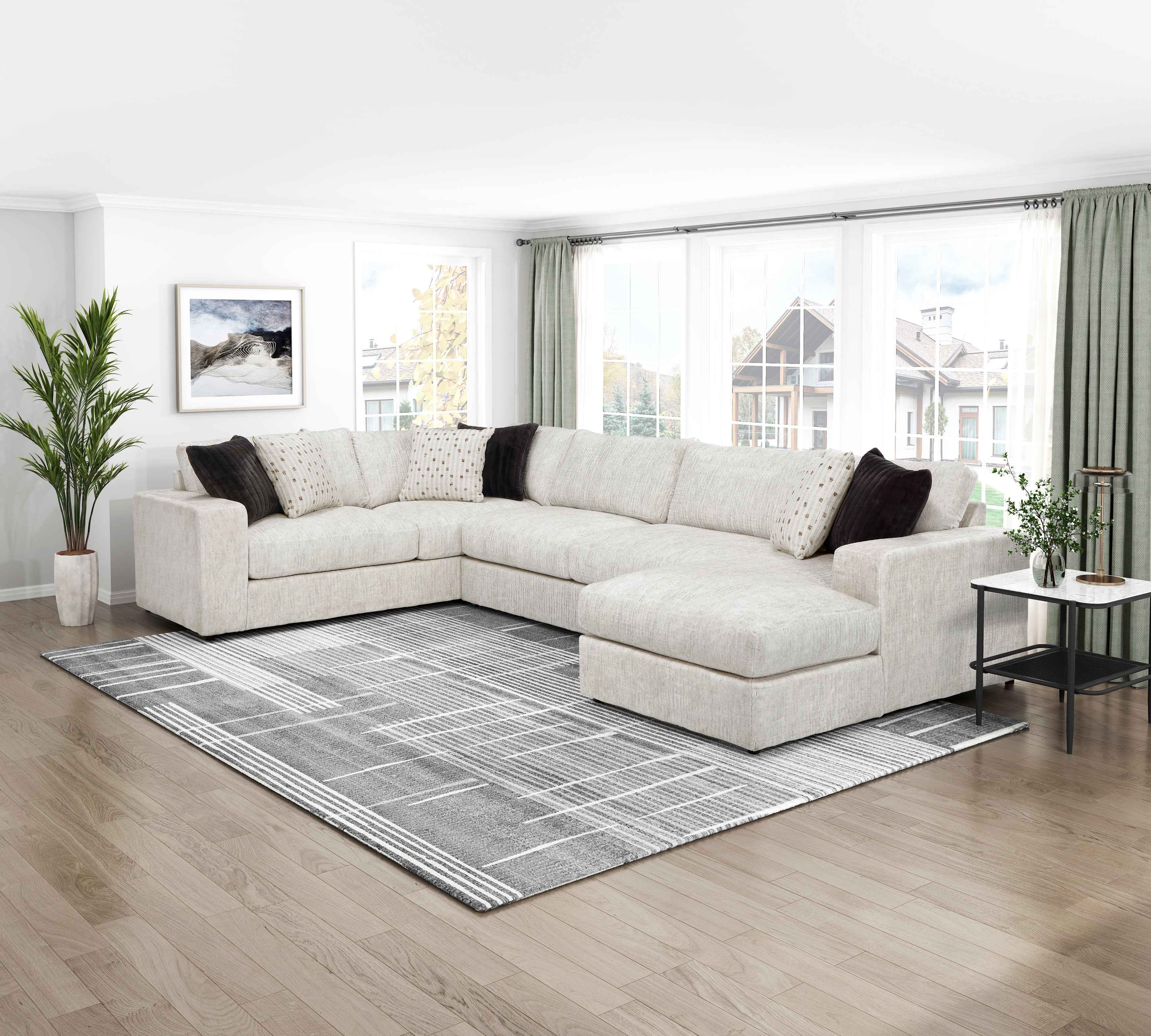 Solace Beige RAF Sectional - Image 14