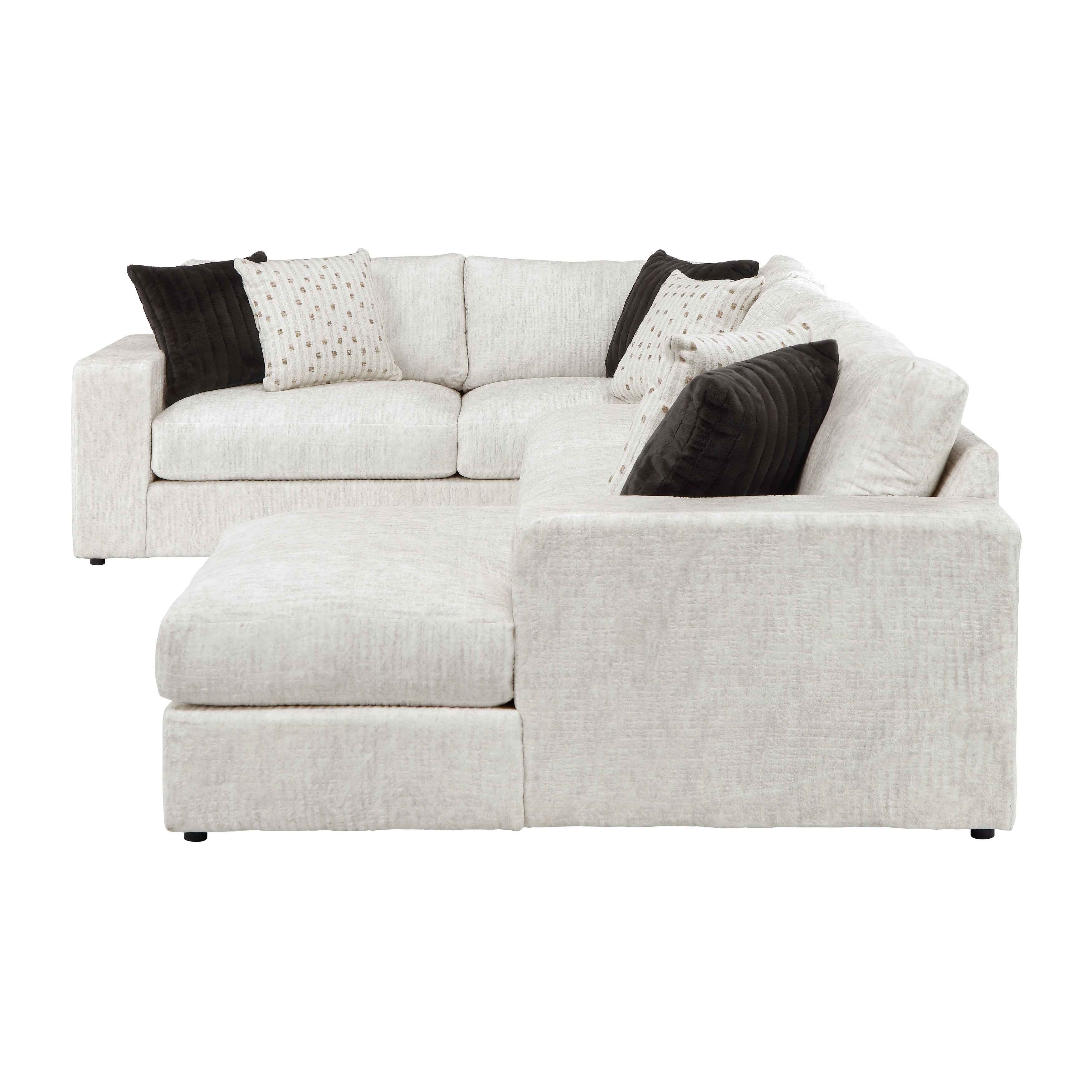 Solace Beige RAF Sectional - Image 5
