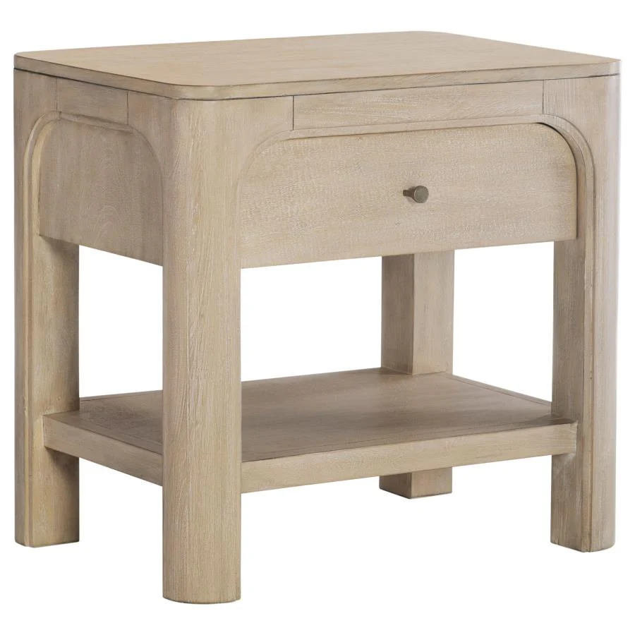 Solano Weathered Mango 5-Piece Eastern King Bedroom Set - Image 4