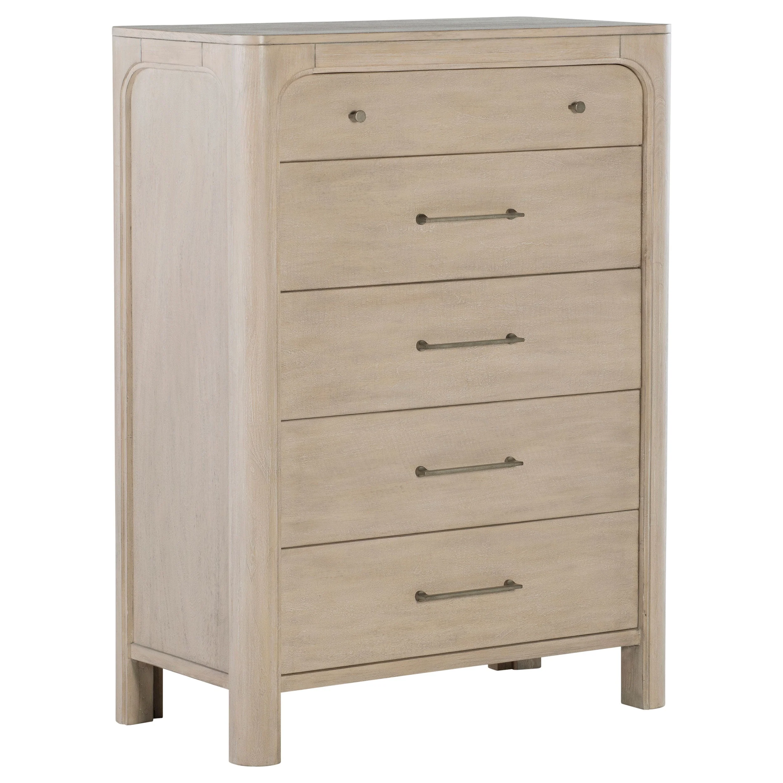 Solano Weathered Mango 5-piece Eastern King Bedroom Set - Image 10