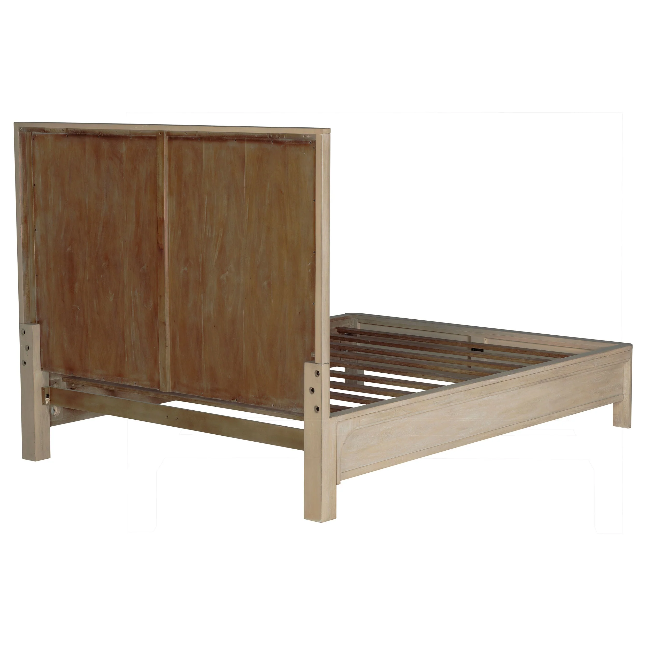 Solano Weathered Mango 55-inch Queen Panel Bed - Image 8