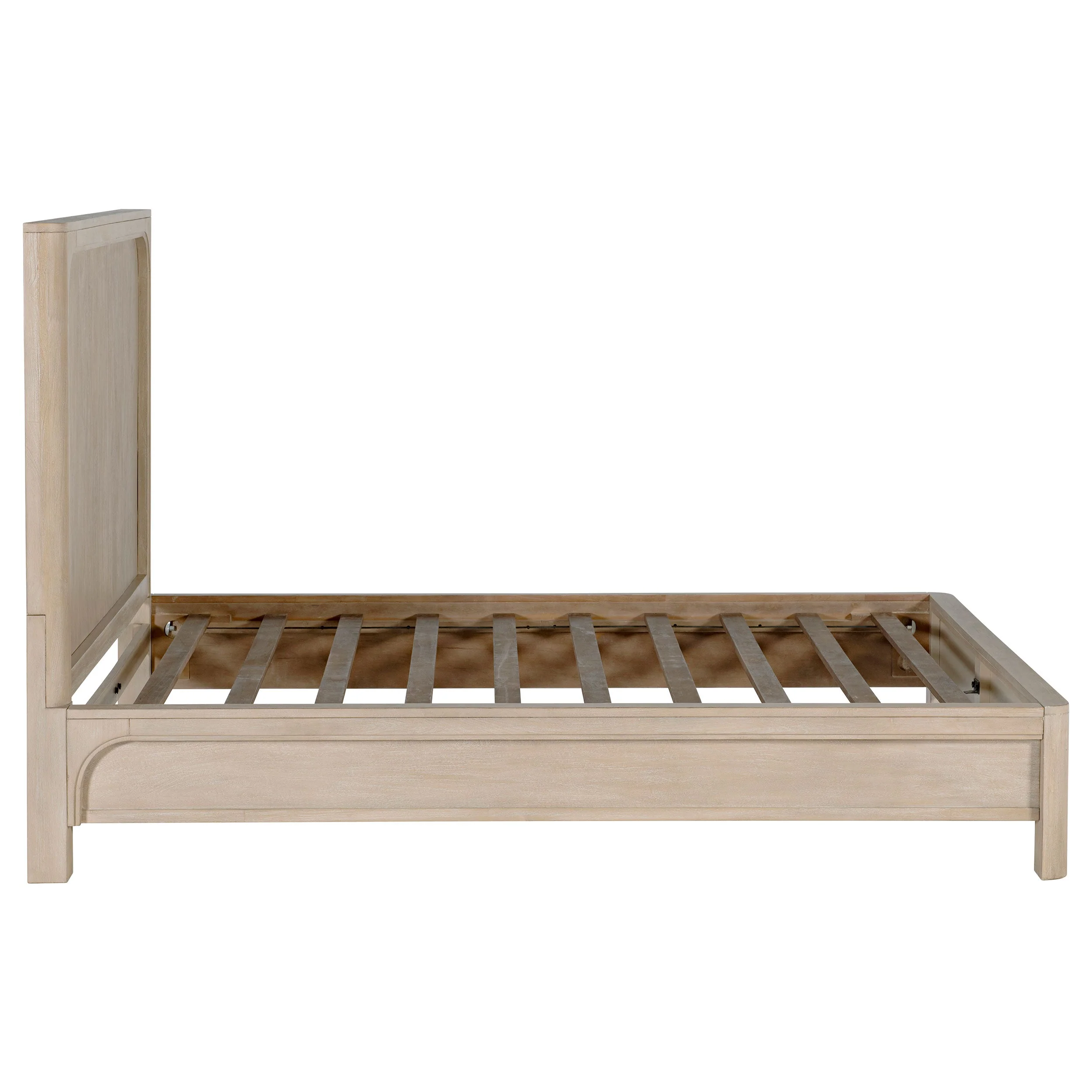 Solano Weathered Mango 55-inch Queen Panel Bed - Image 9