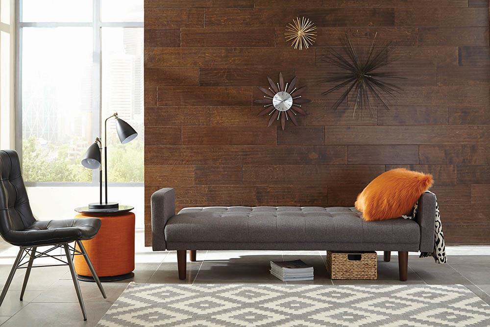 Sommer Gray Tufted Sofa Bed - Image 2