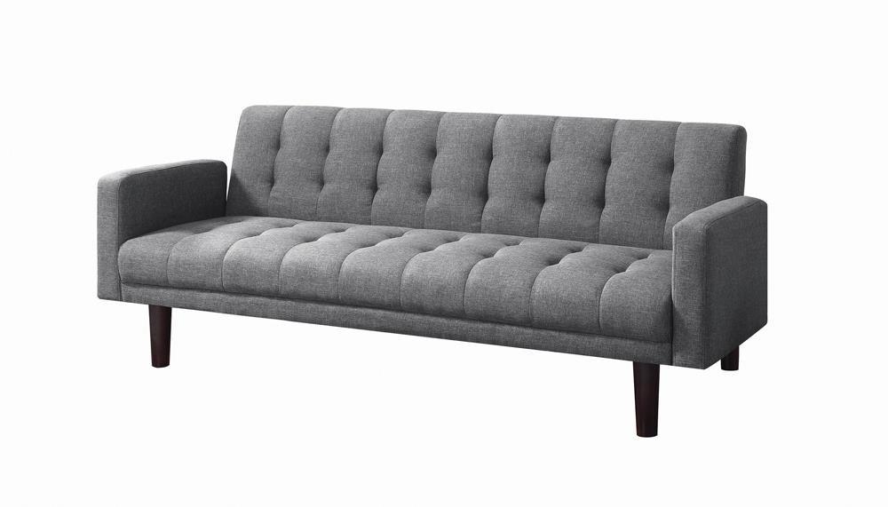 Sommer Gray Tufted Sofa Bed - Image 3
