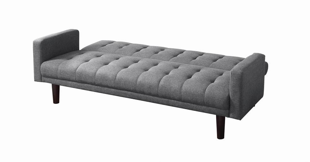 Sommer Gray Tufted Sofa Bed - Image 4