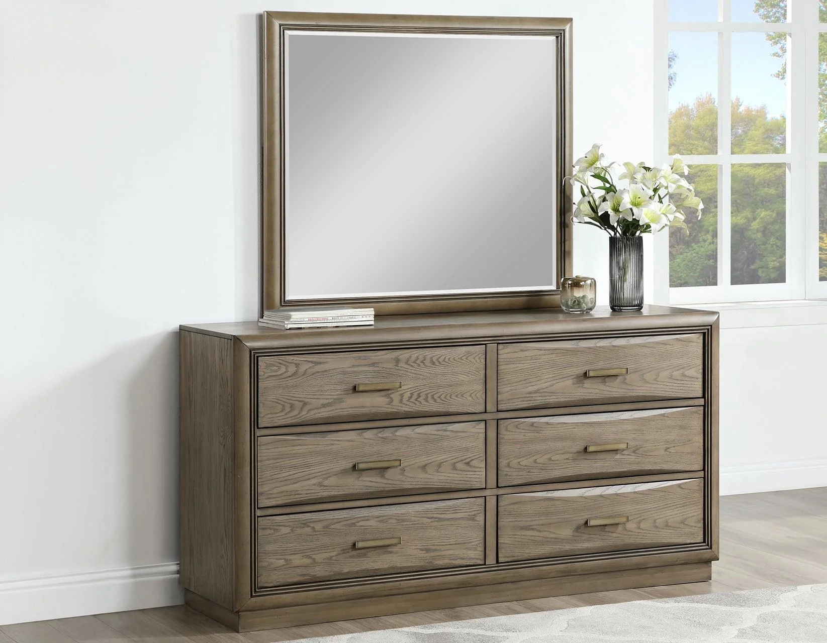 Sonoma 66″ Six-Drawer Dresser - Image 6