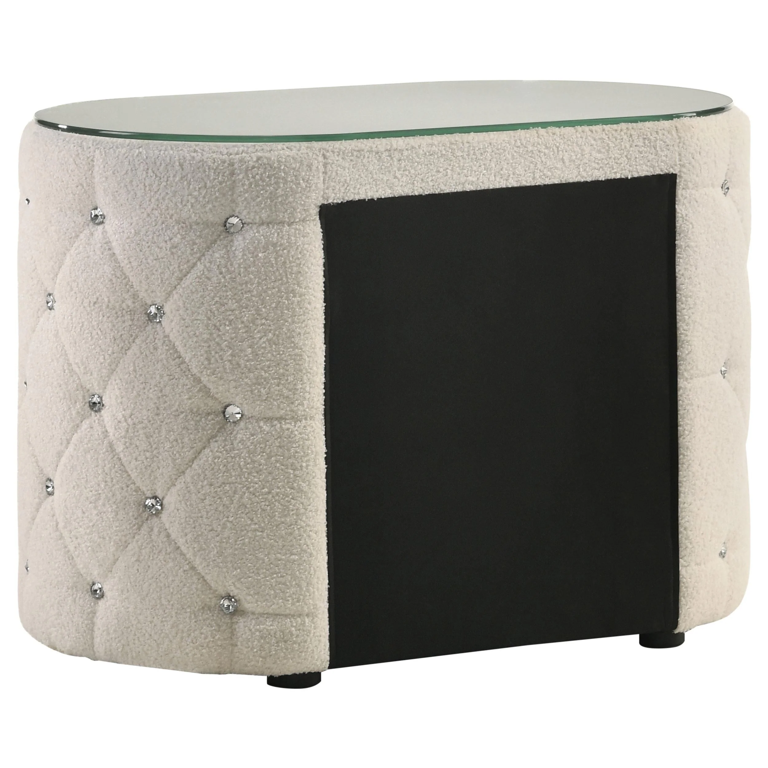 Sonya Ivory 2-Drawer Nightstand - Image 5