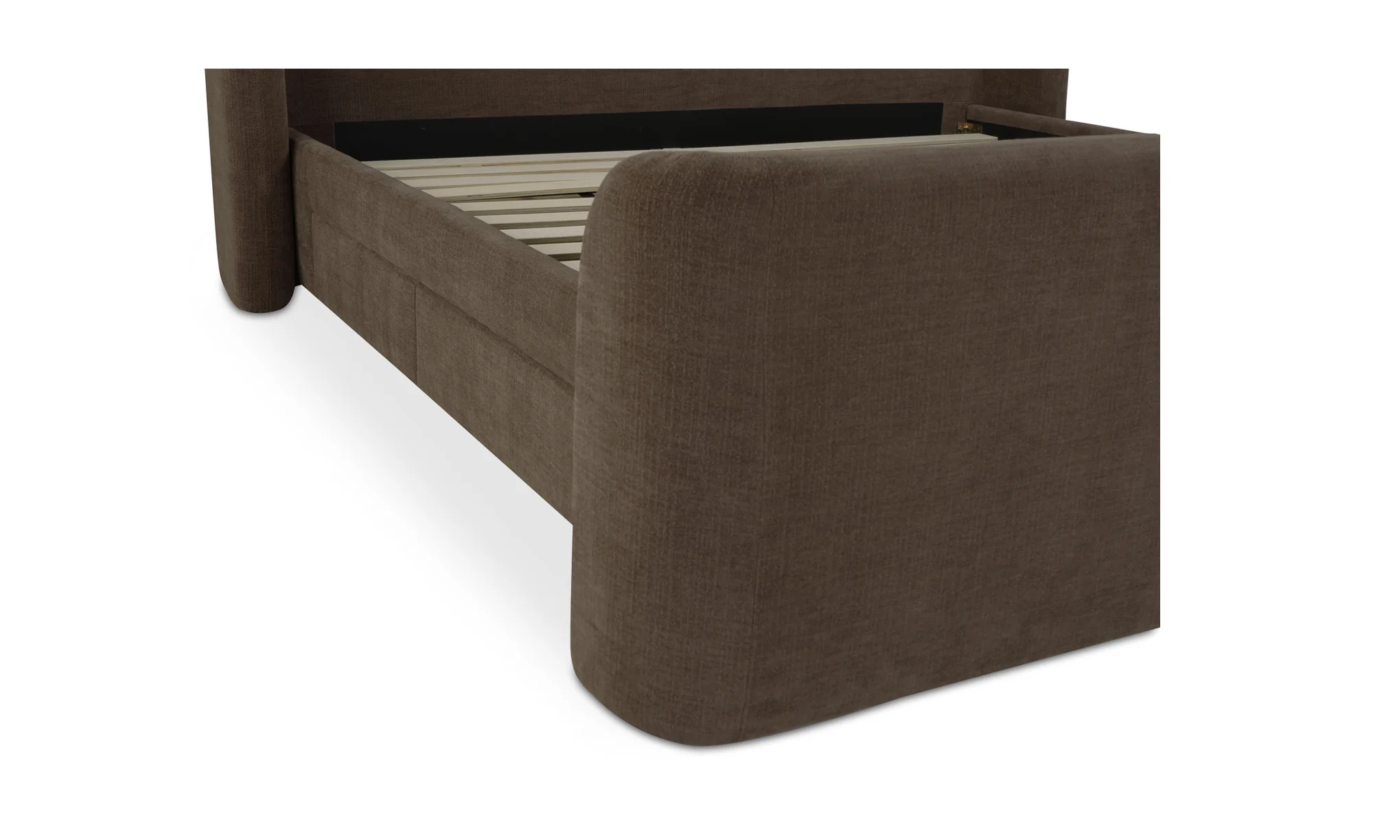 Sophia King Storage Bed Brown - Image 5