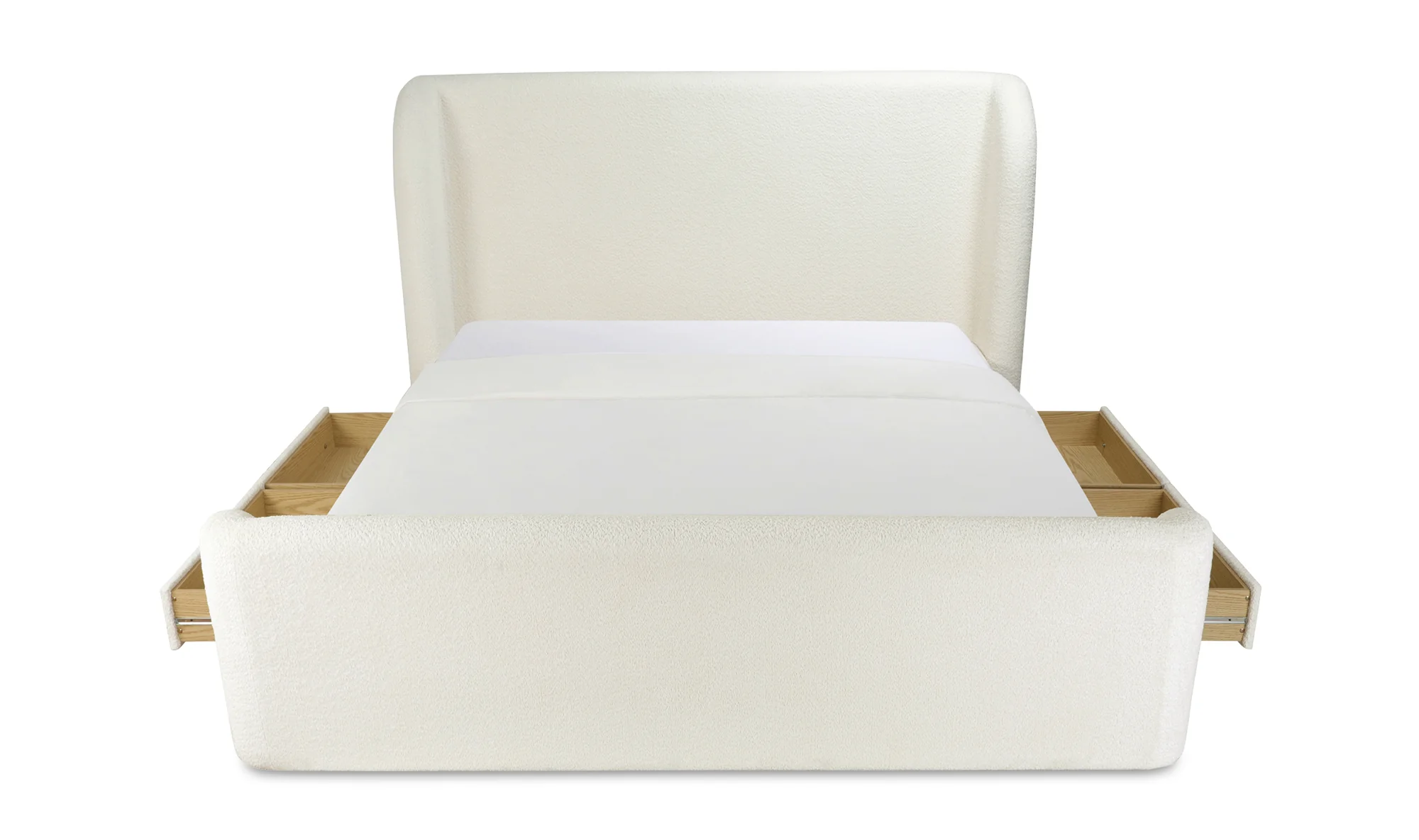 sophia queen bed - white - Image 4