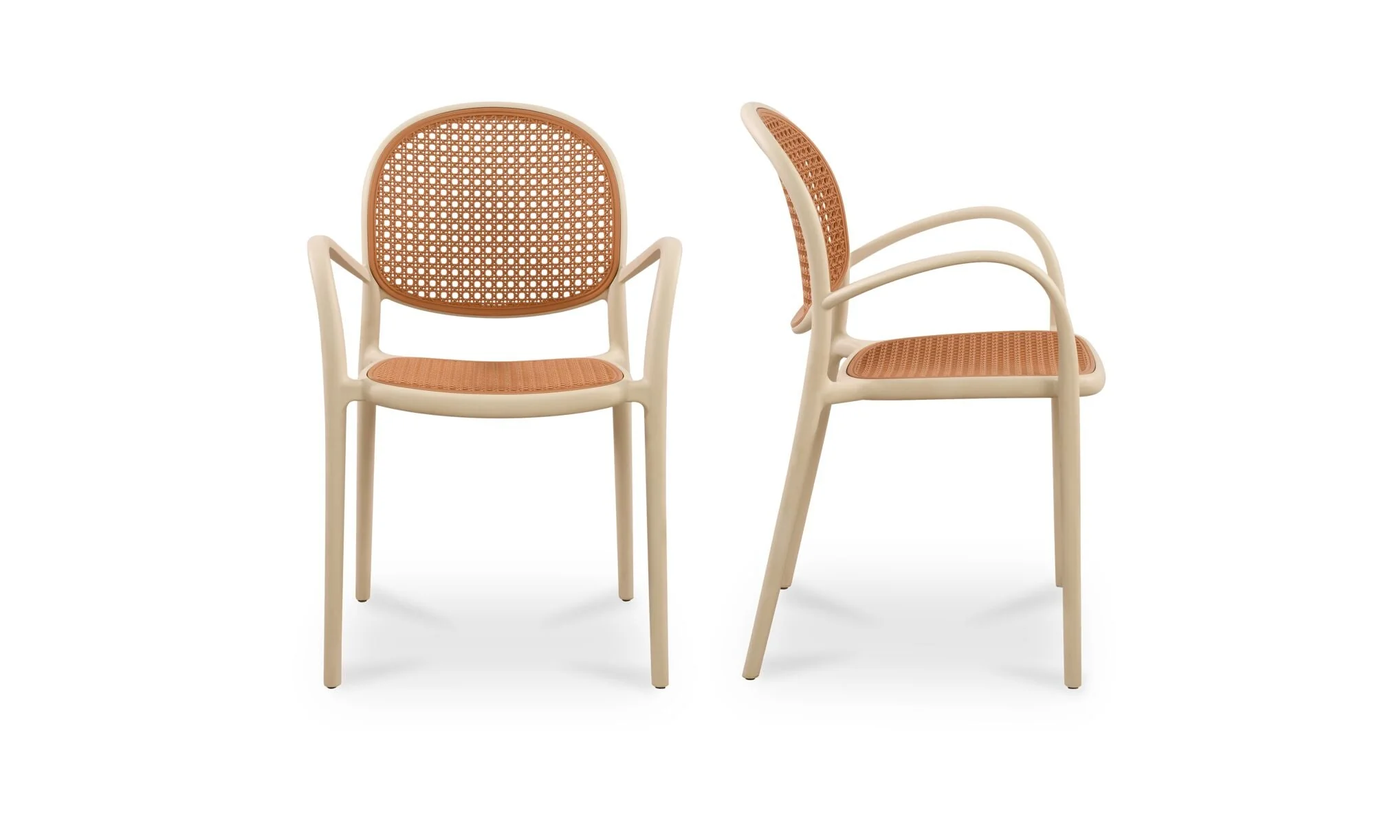 Soren Outdoor Dining Chair White - Image 8