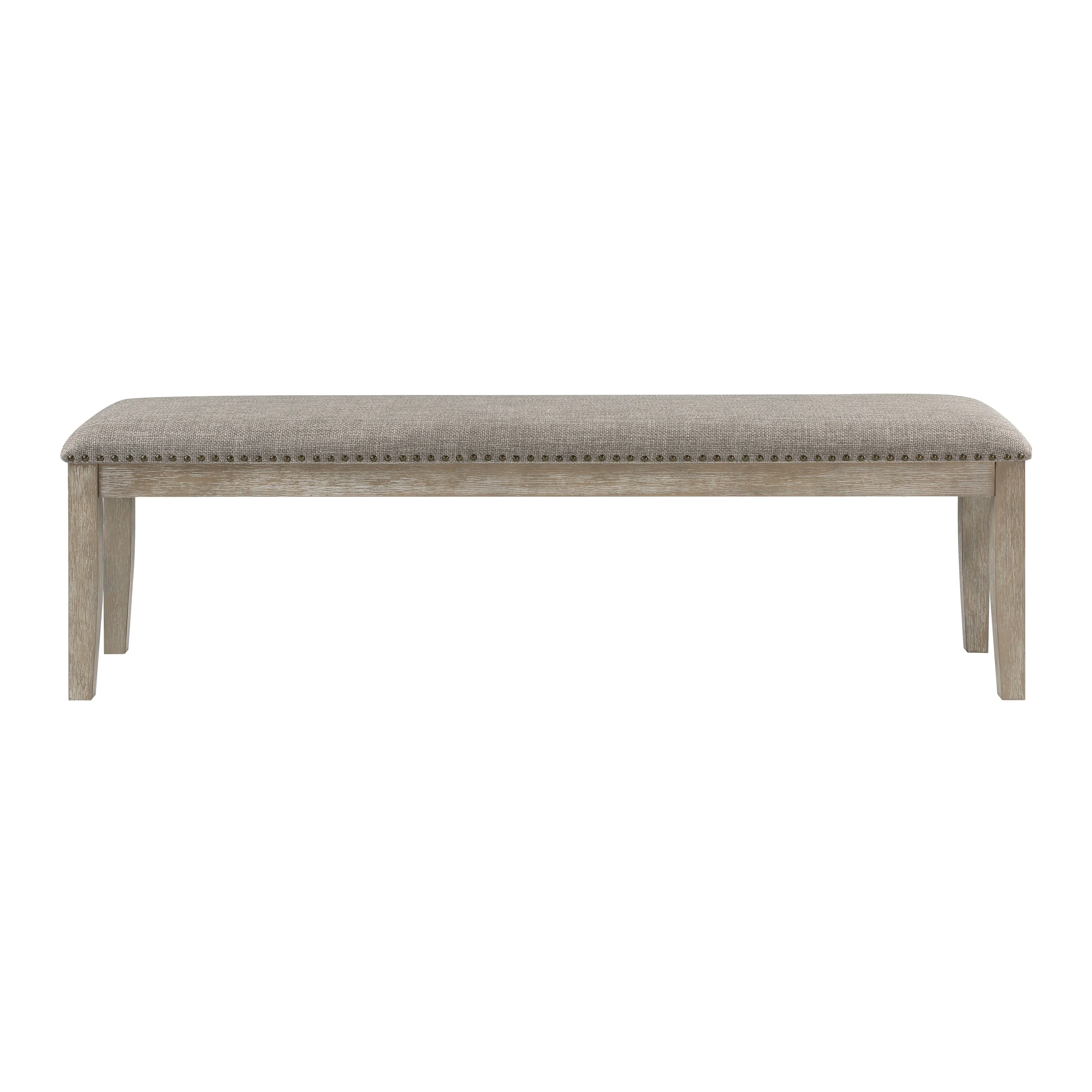 Southlake Brownish Gray Dining Bench - Image 2