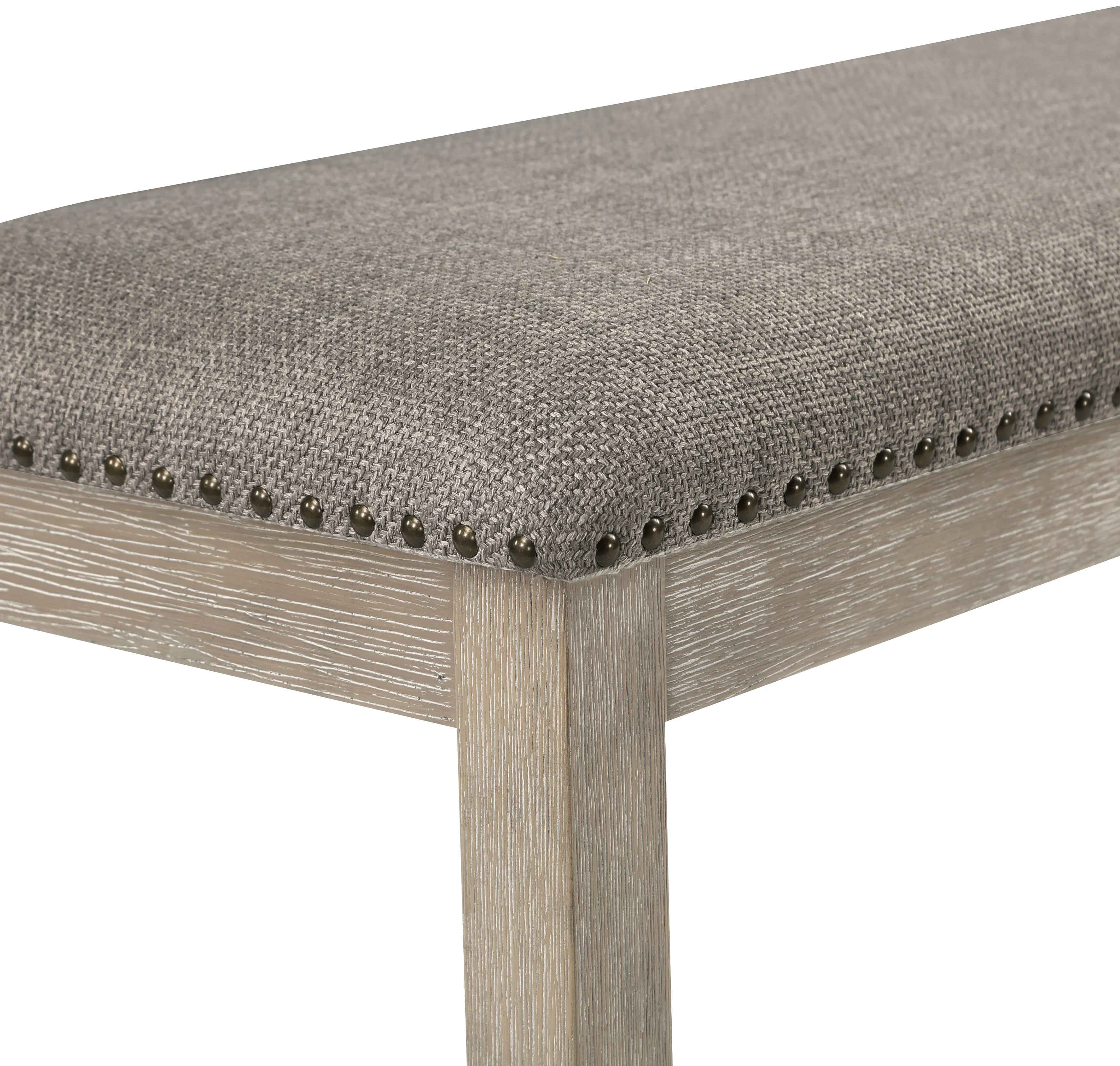 Southlake Brownish Gray Dining Bench - Image 4