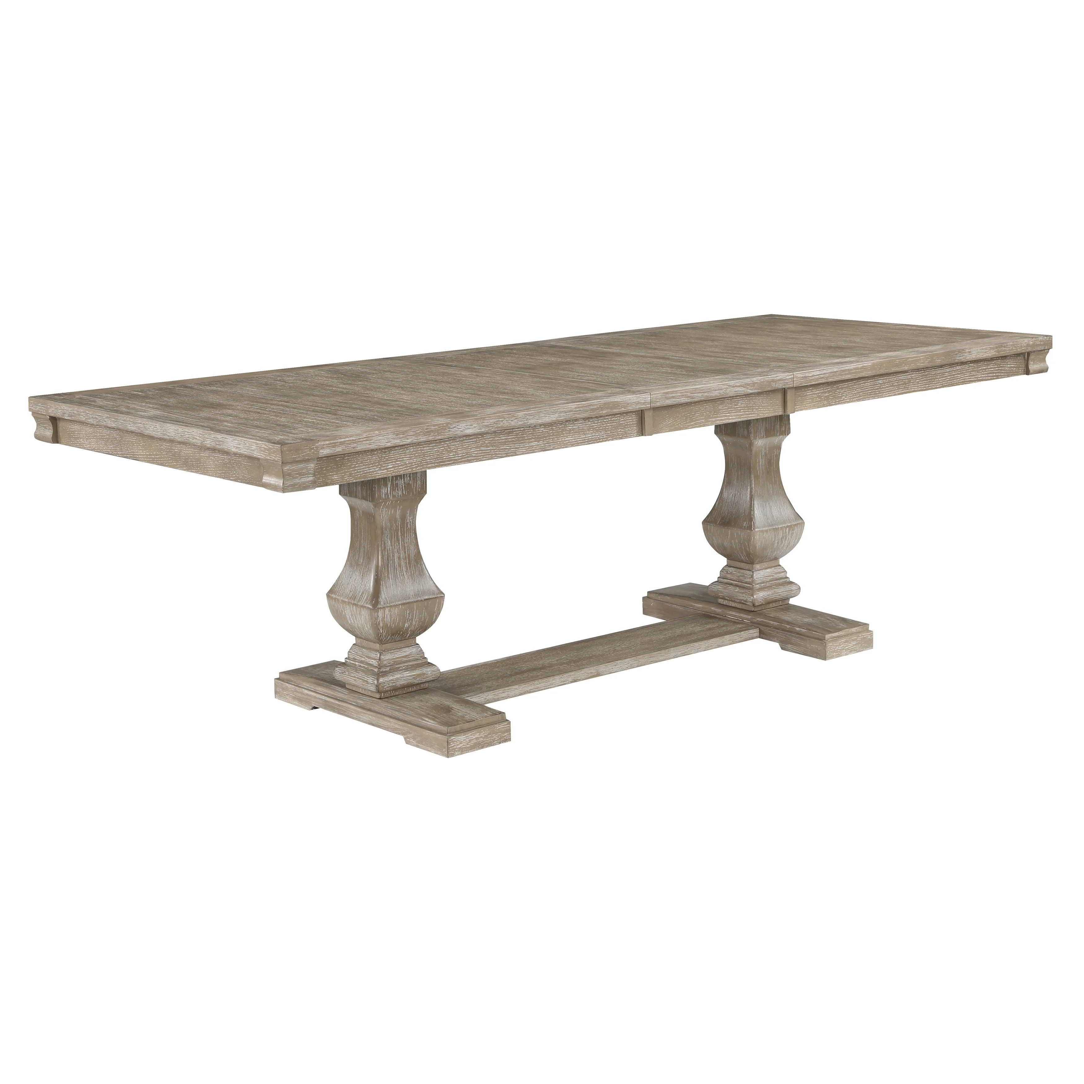 Southlake Brownish Gray Extendable Dining Table