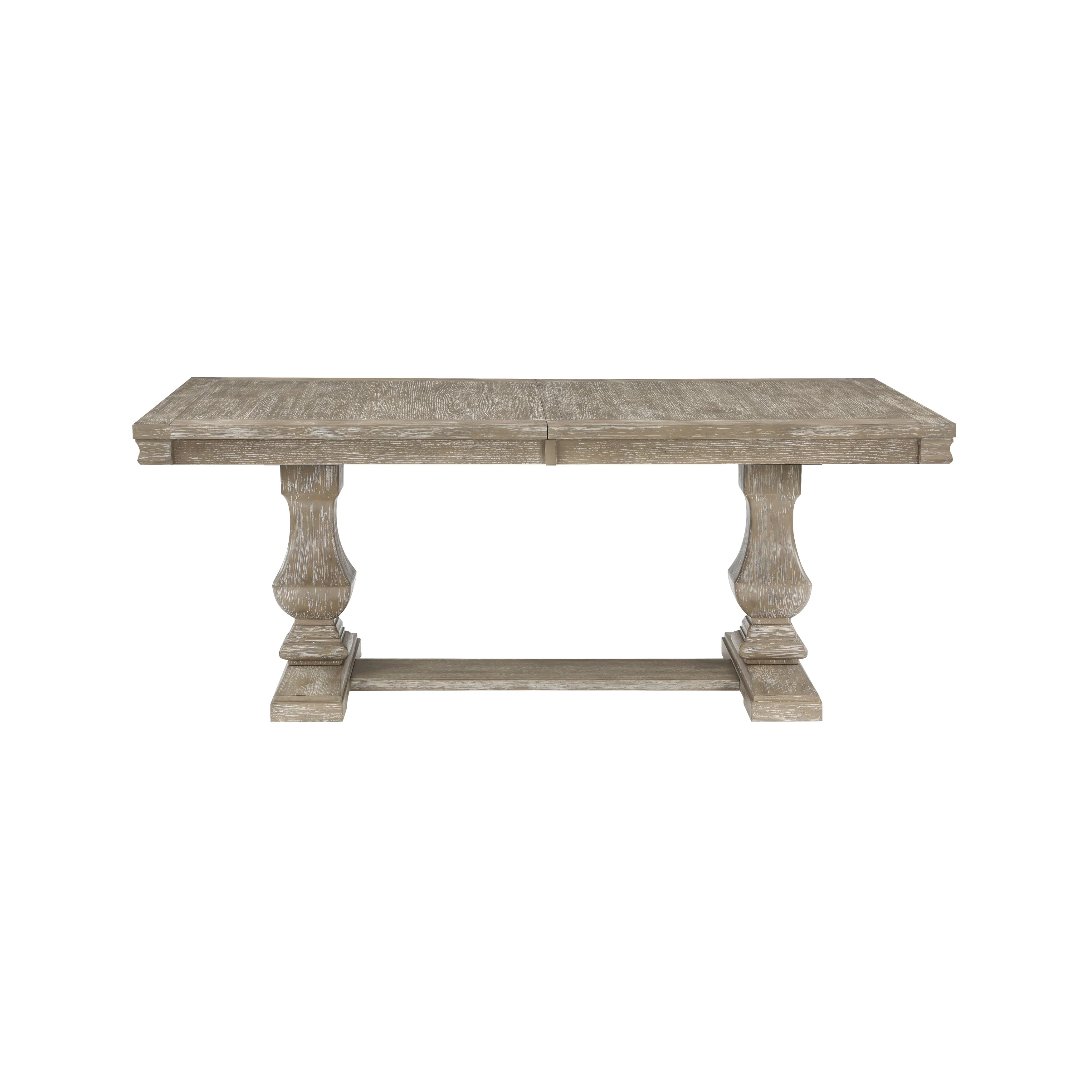 Southlake Brownish Gray Extendable Dining Table - Image 2