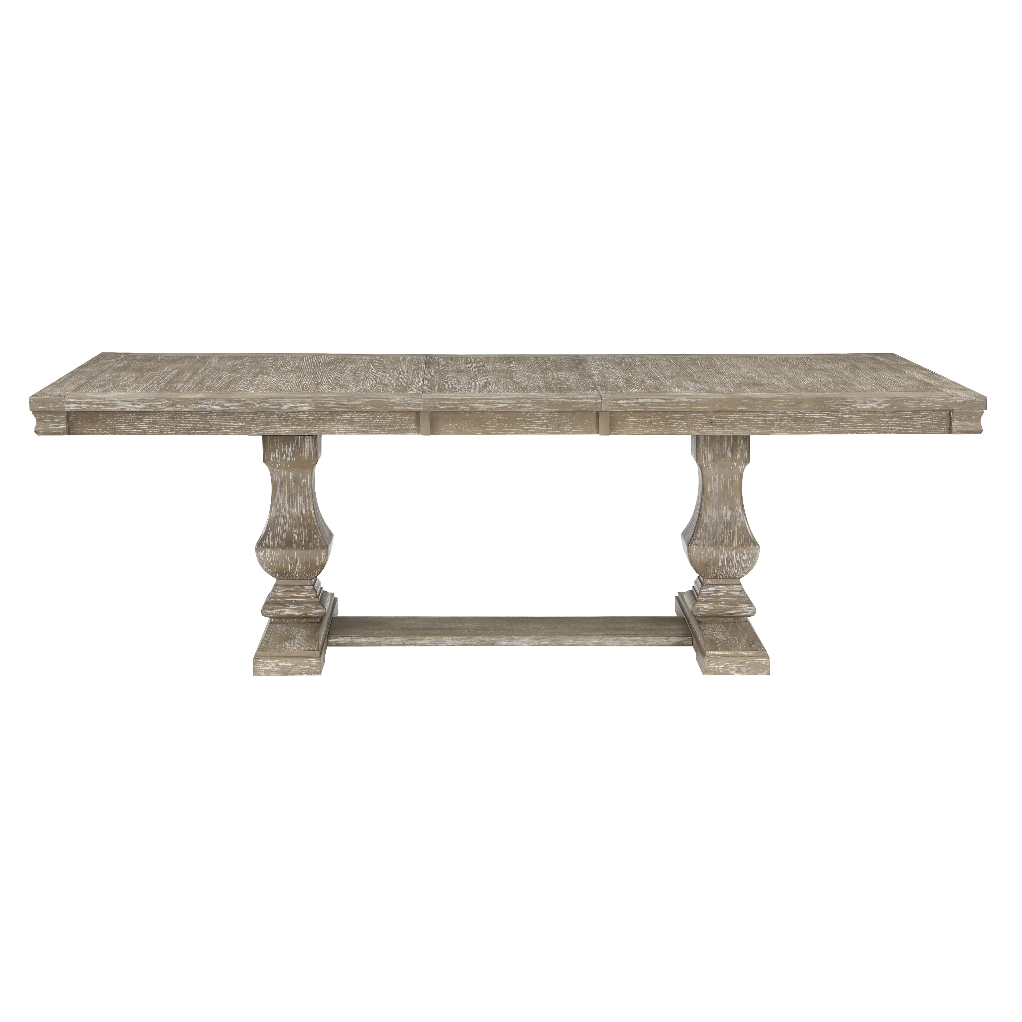 Southlake Brownish Gray Extendable Dining Table - Image 8